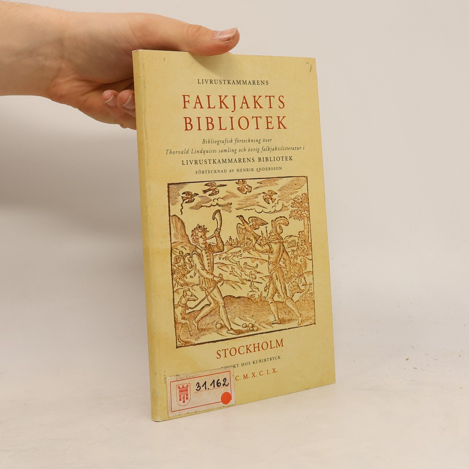 Henrik Andersson Livrustkammarens falkjaktsbibliotek