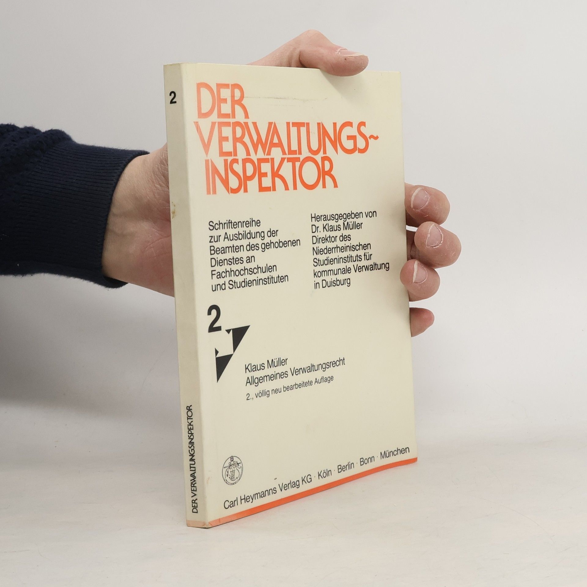 Klaus Müller Der Verwaltungsinspektor - 2: Allgemeines Verwaltungsrecht