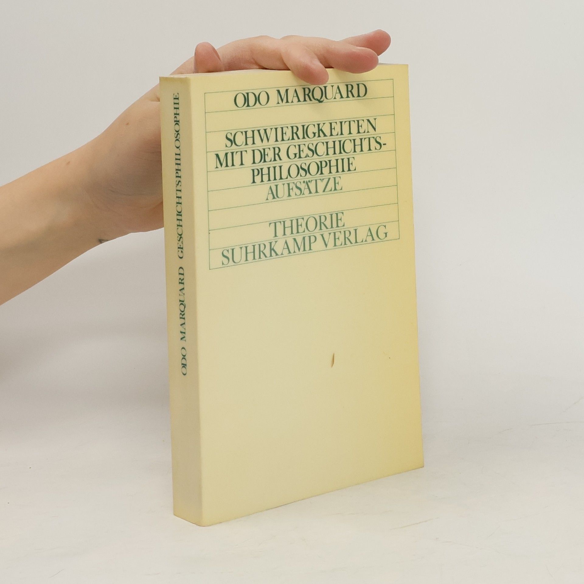 Schwierigkeiten mit der Geschichtsphilosophie