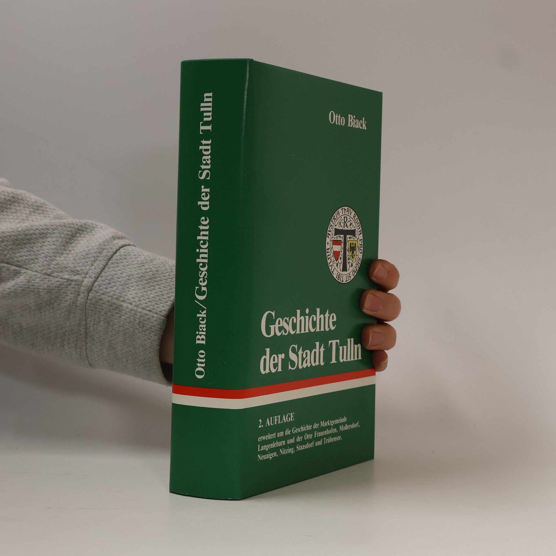 Otto Biack Geschichte der Stadt Tulln