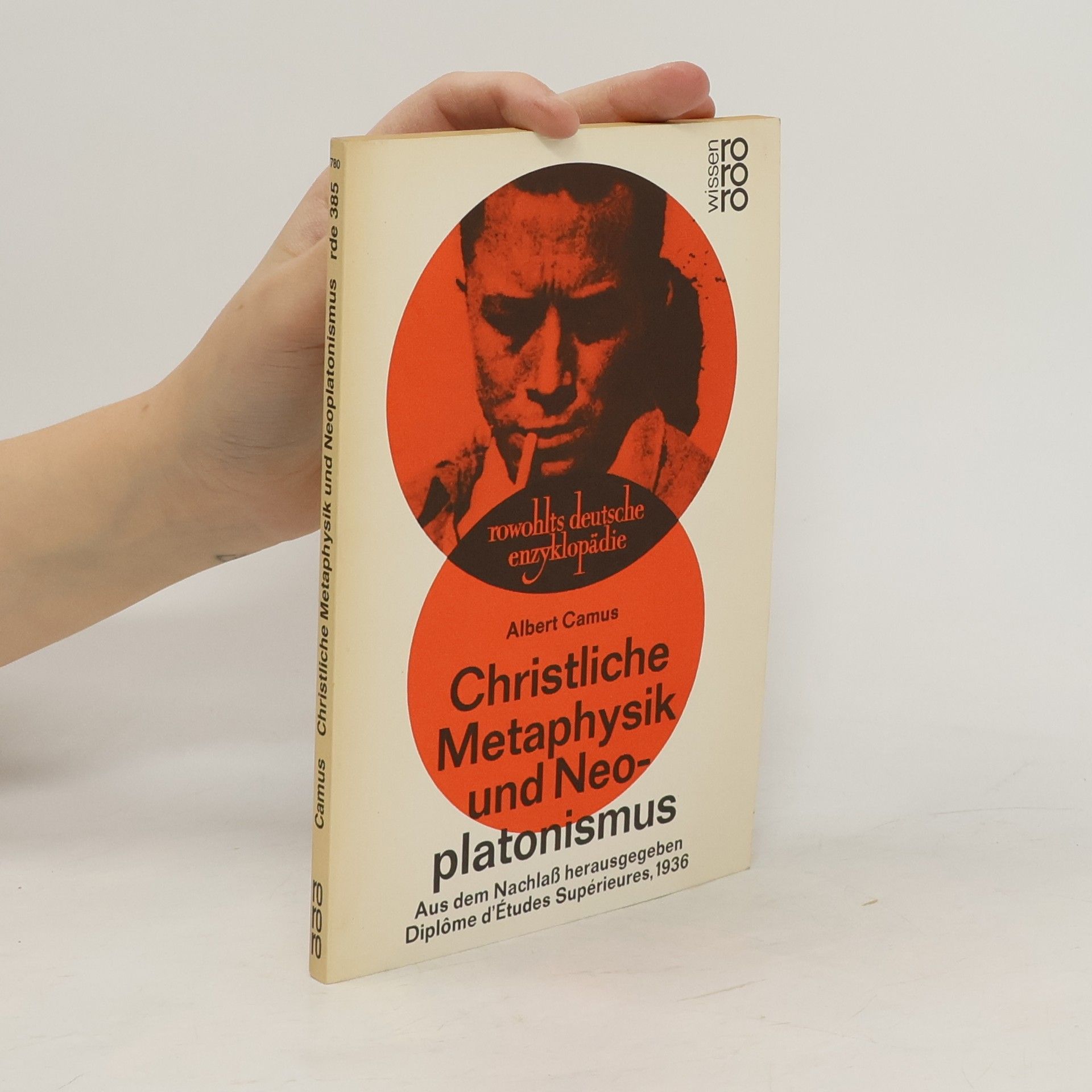 Albert Camus Christliche Metaphysik und Neoplatonismus