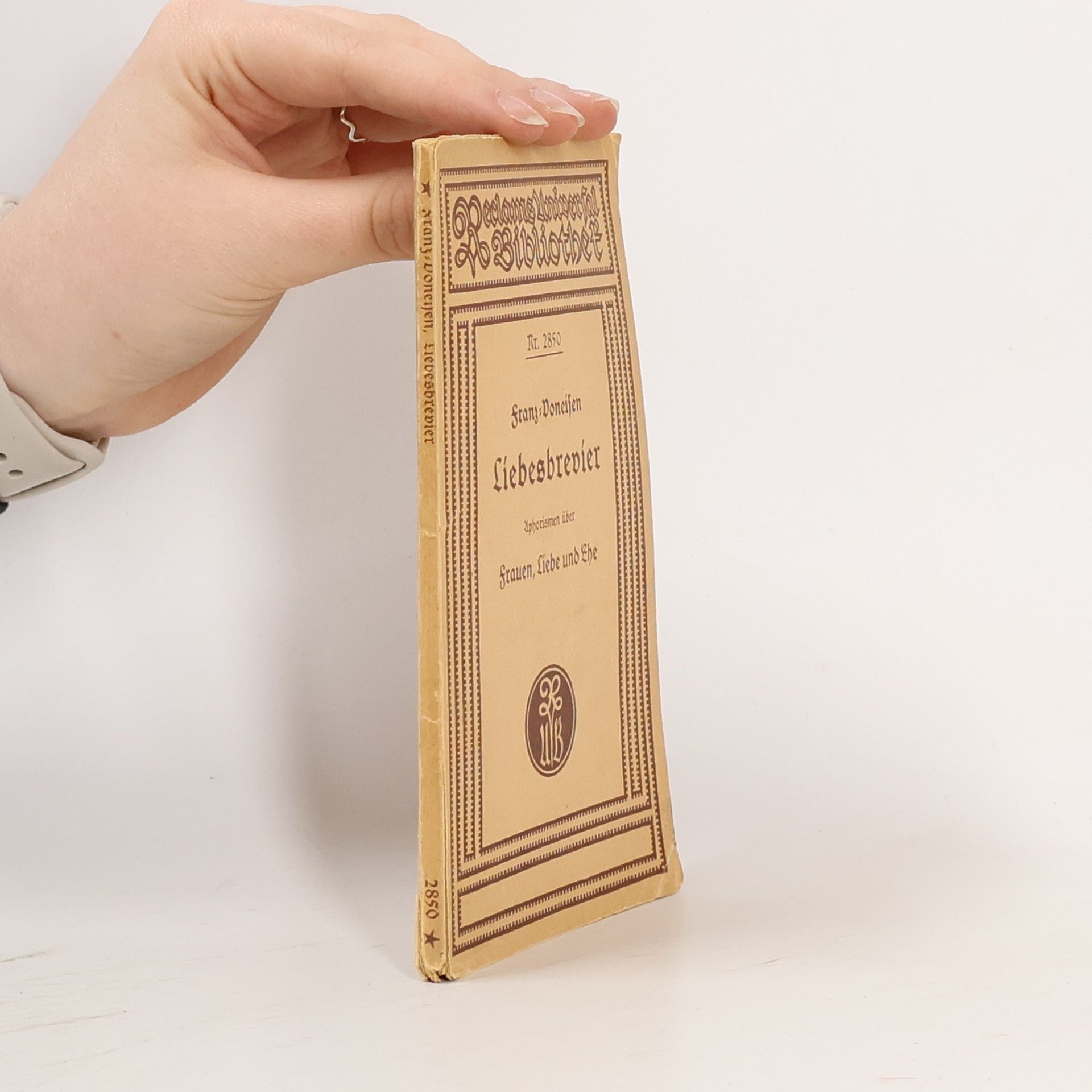 Franz Voneisen Liebesbrevier: Aphorismen über Frauen, Liebe und Ehe
