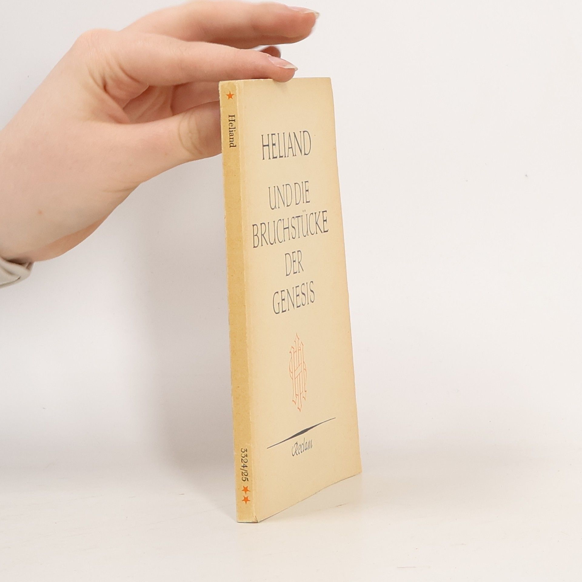 Various authors Helliand und die Bruchstücke der Genesis