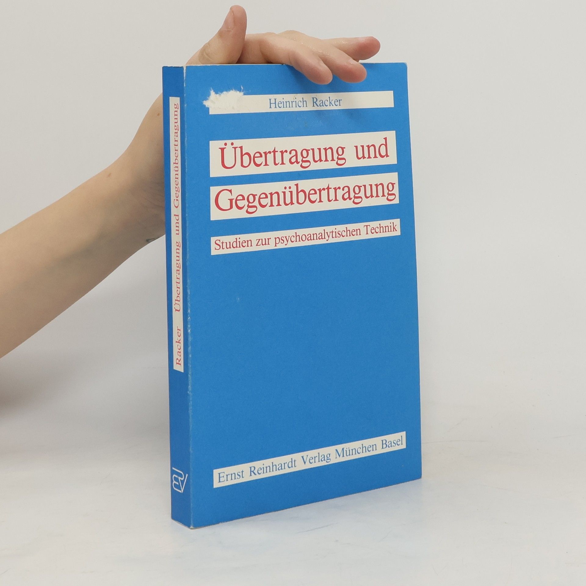 Heinrich Racker Übertragung und Gegenübertragung