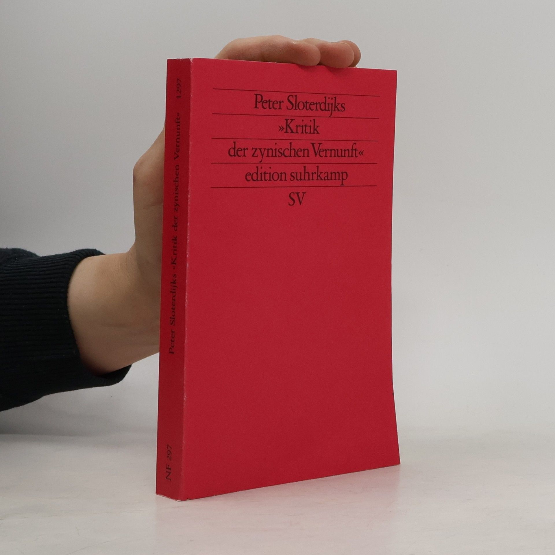 Otto Kallscheuer Peter Sloterdijks "Kritik der zynischen Vernunft"