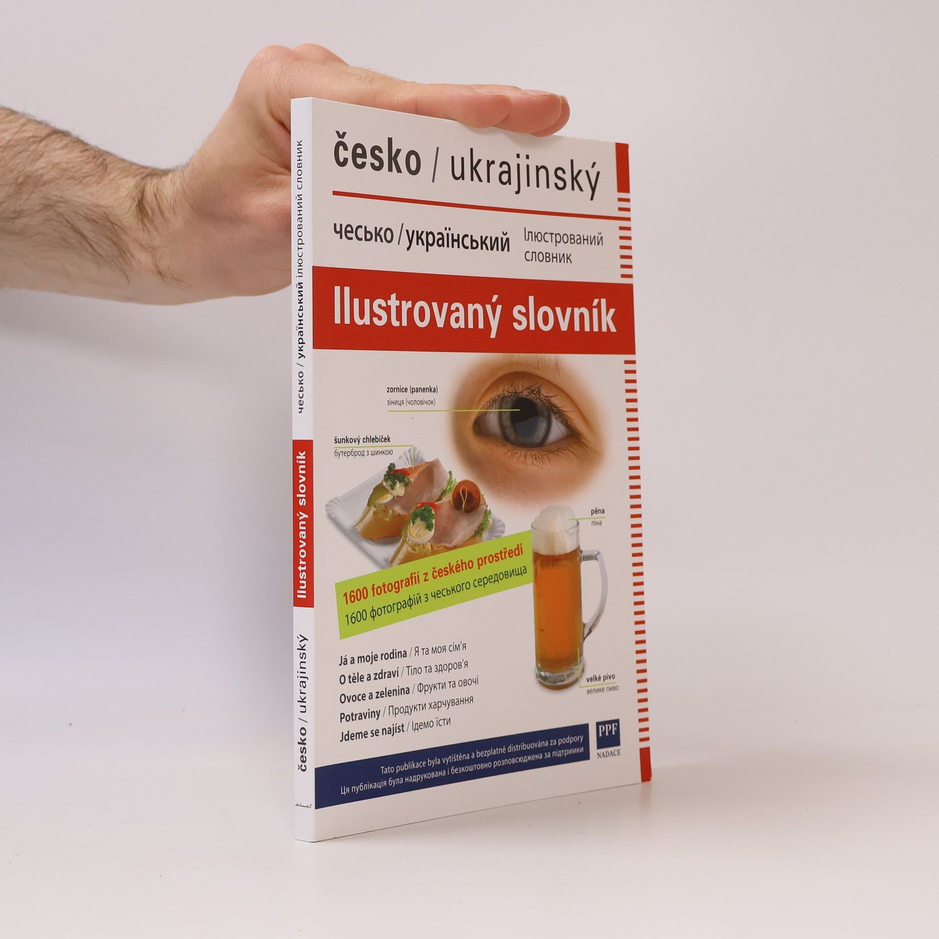 Jana Dolanská Hrachová Česko-ukrajinský ilustrovaný slovník