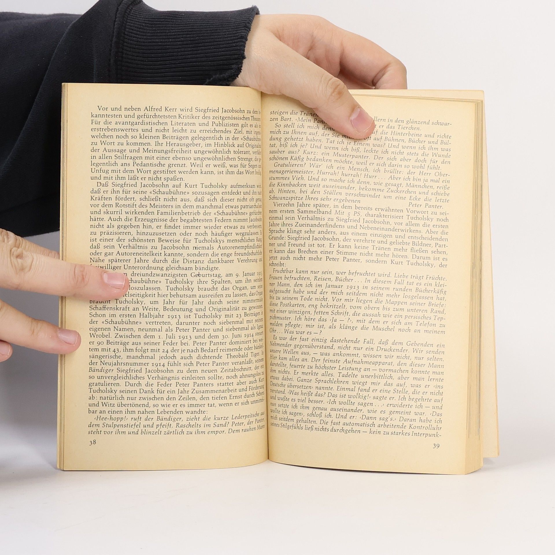 Klaus-Peter Schulz Tucholsky