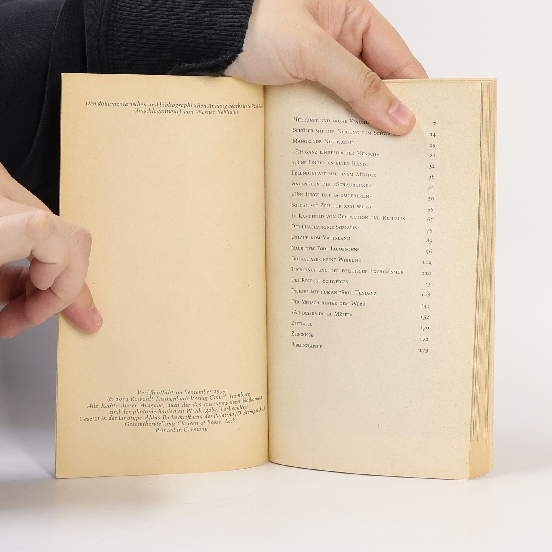 Klaus-Peter Schulz Tucholsky