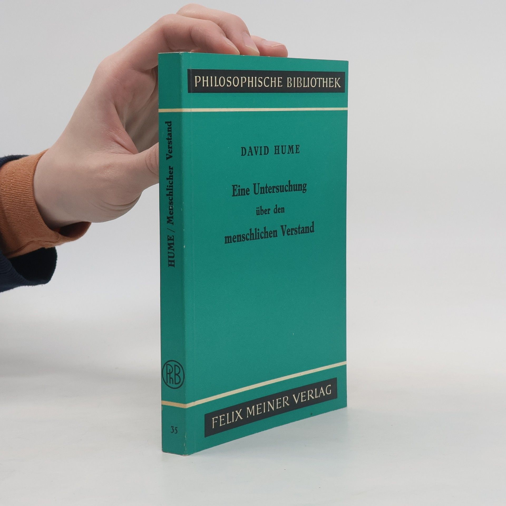 David Hume Eine Untersuchung über den Menschlichen Verstand