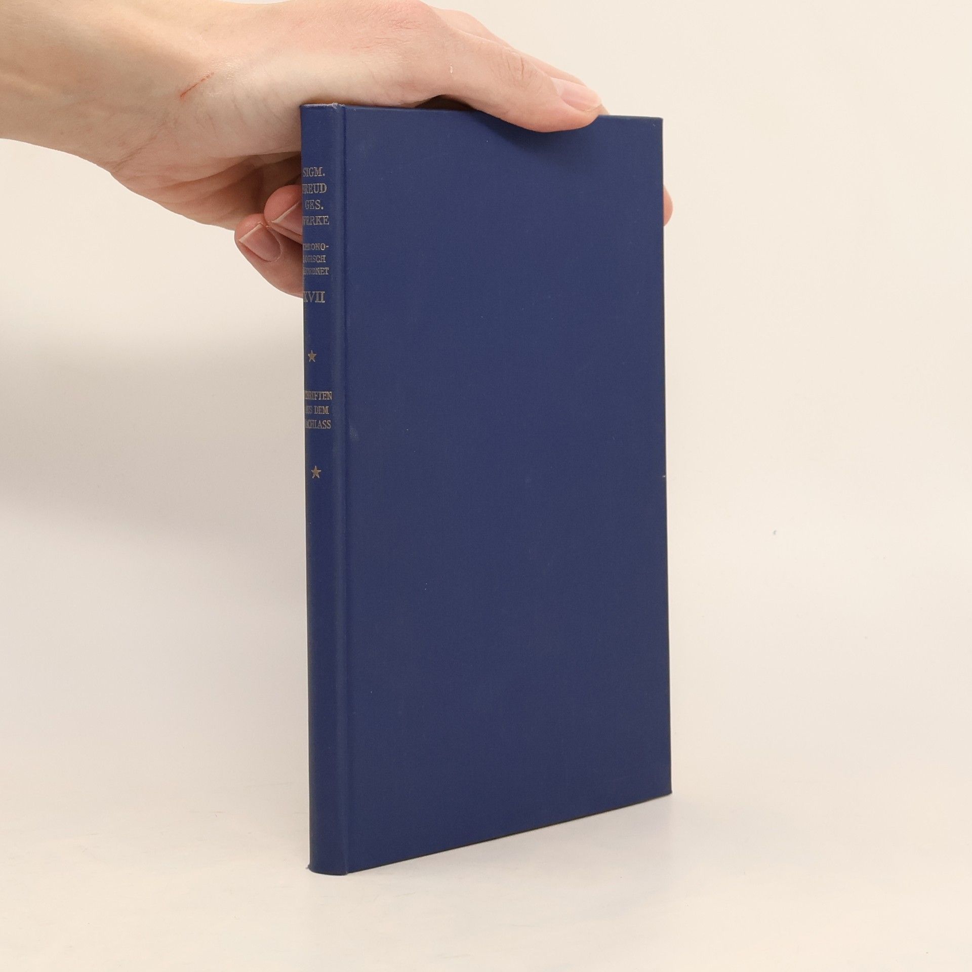 Sigmund Freud Gesammelte Werke XVII