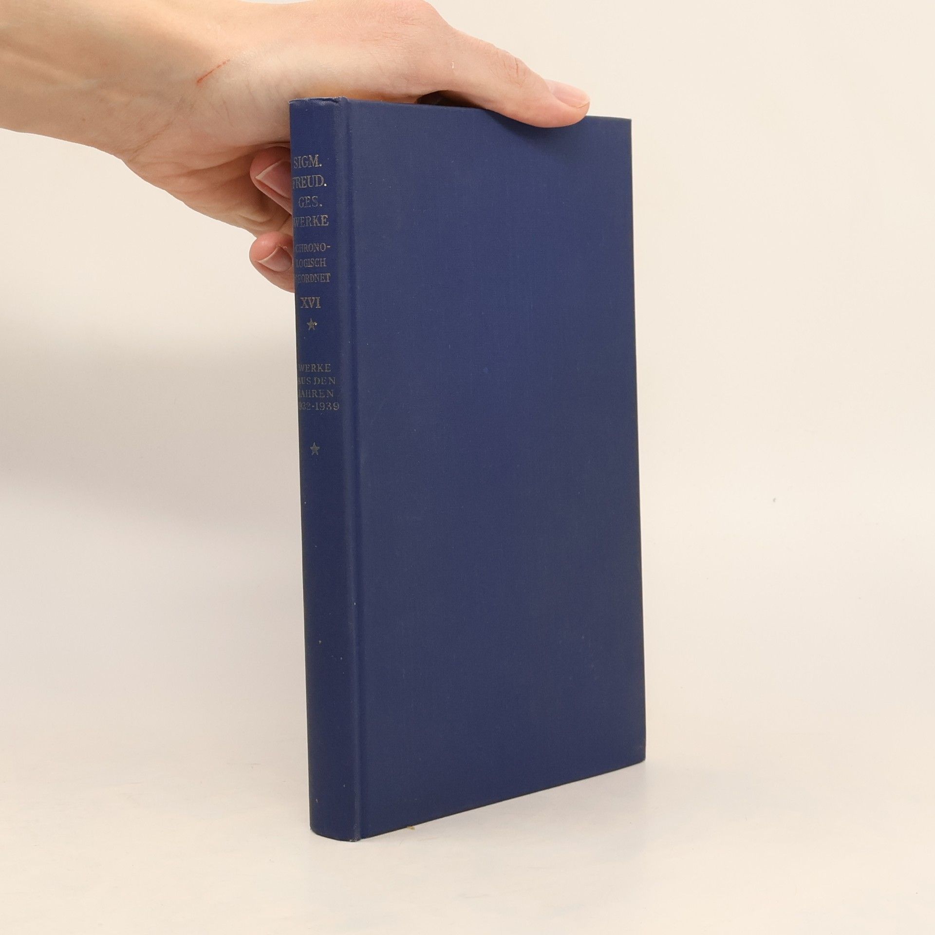 Sigmund Freud Gesammelte Werke XVI