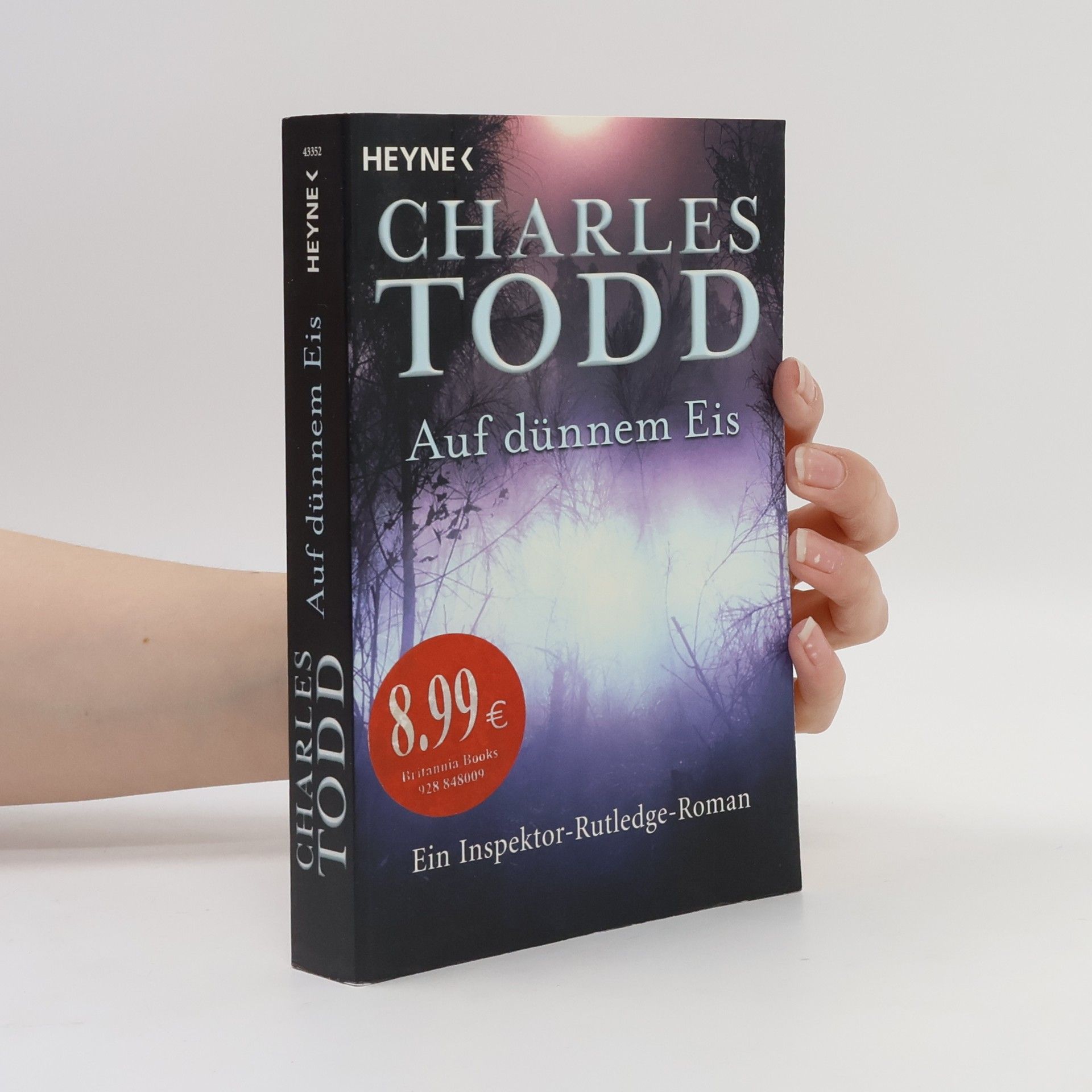 Charles Todd Auf dünnem Eis. Ein Inspektor-Rutledge-Roman (Welttagsonderausgabe)