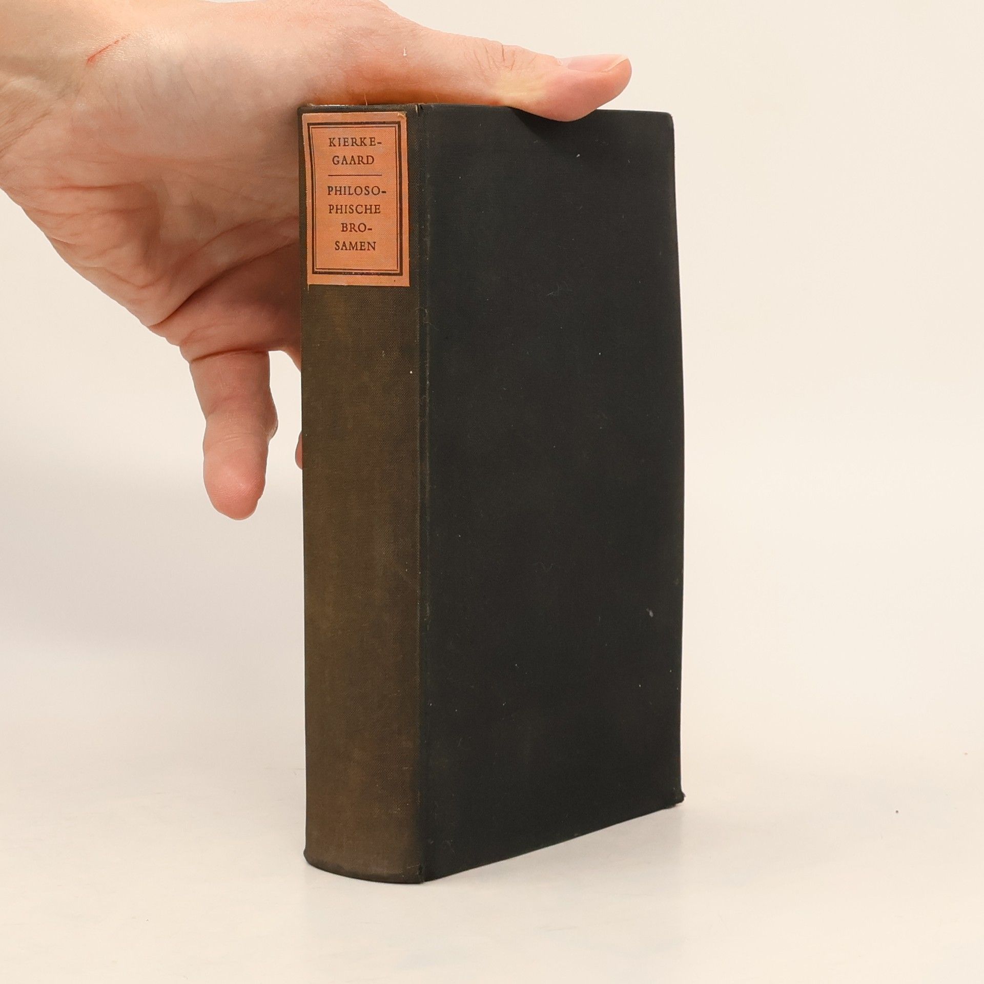 Soren Kierkegaard Philosophische Brosamen und Unwissenschaftliche Nachschrift