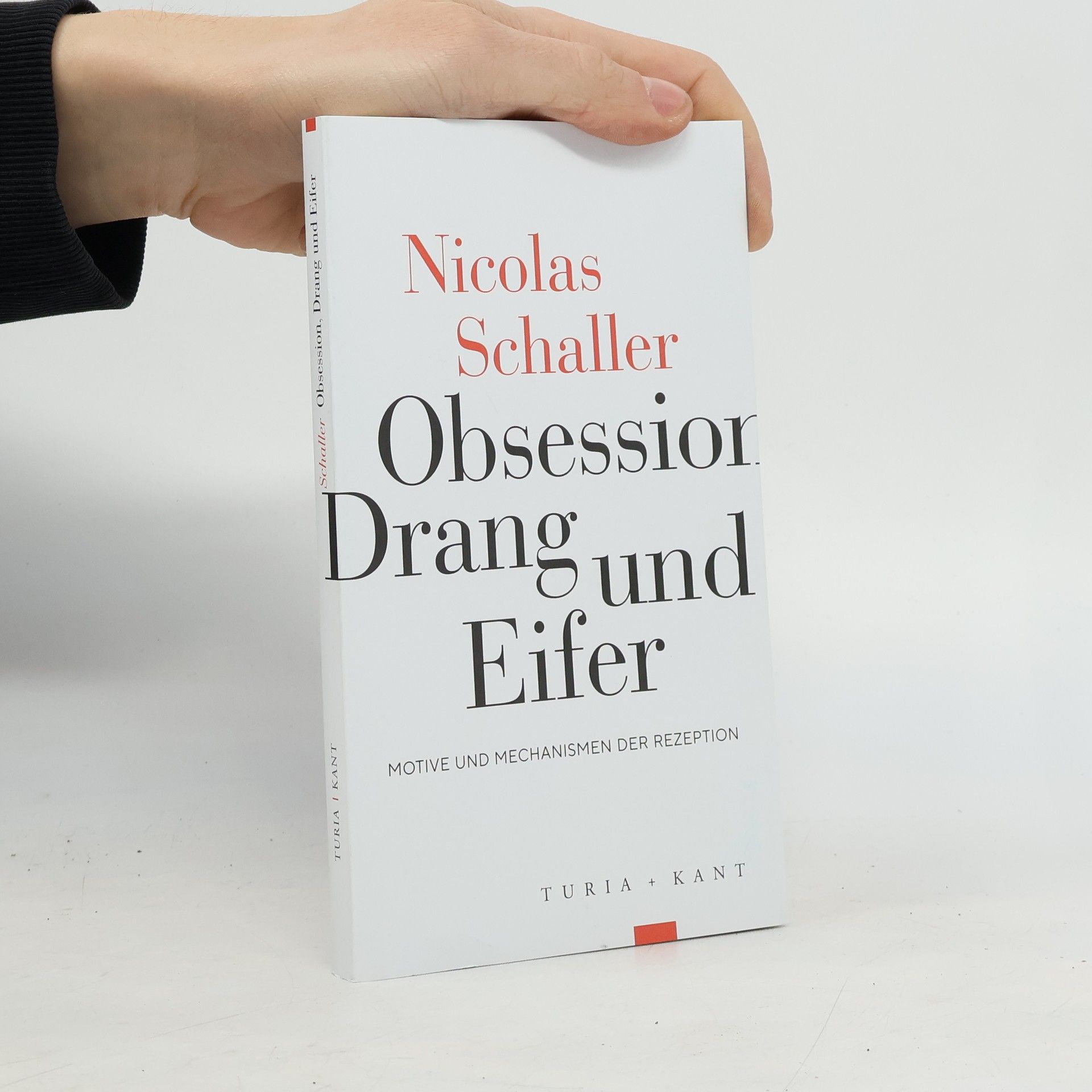 Nicolas Schaller Obsession, Drang und Eifer