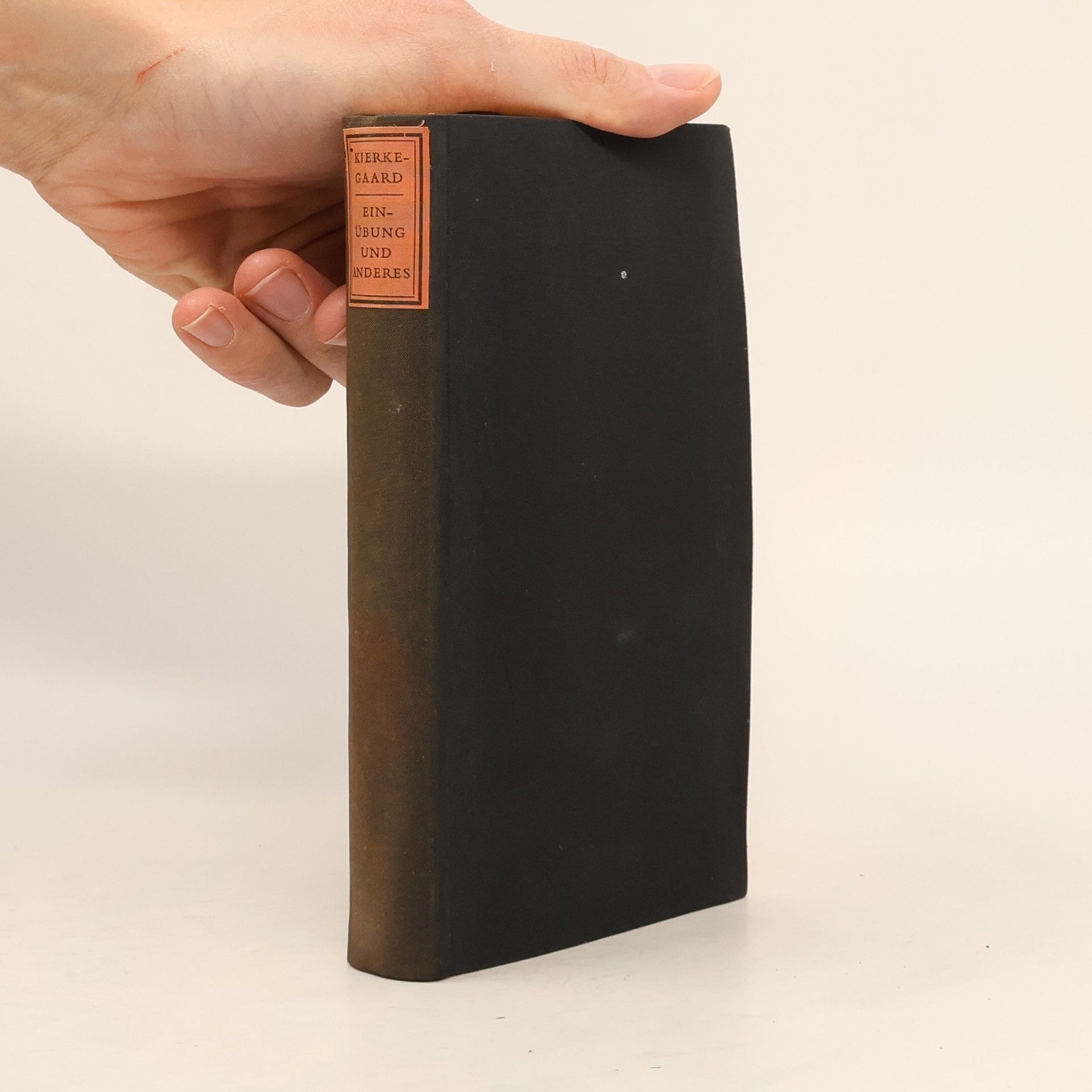 Søren Kierkegaard Einübung im Christentum