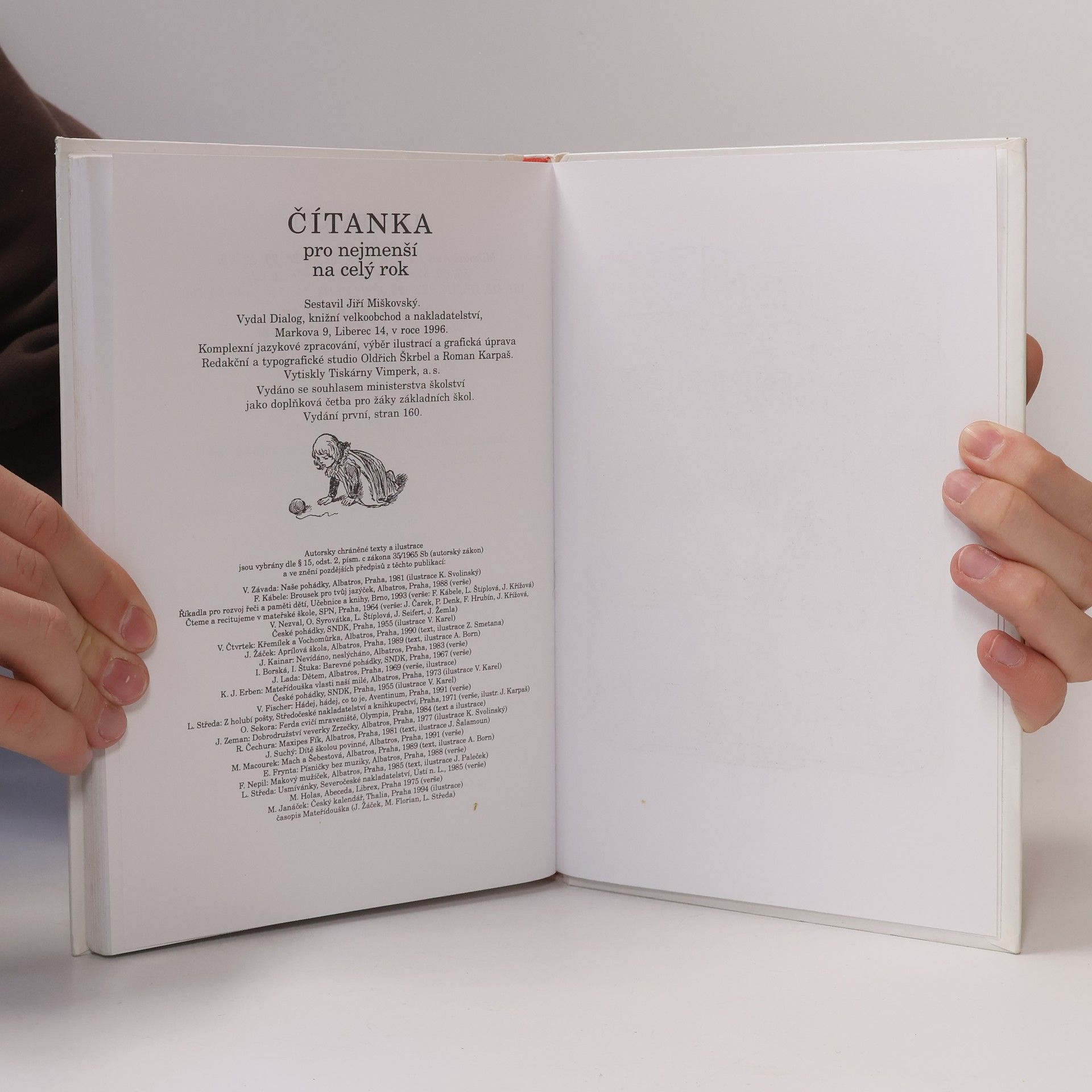 Autorenkollektiv Čítanka pro nejmenší na celý rok