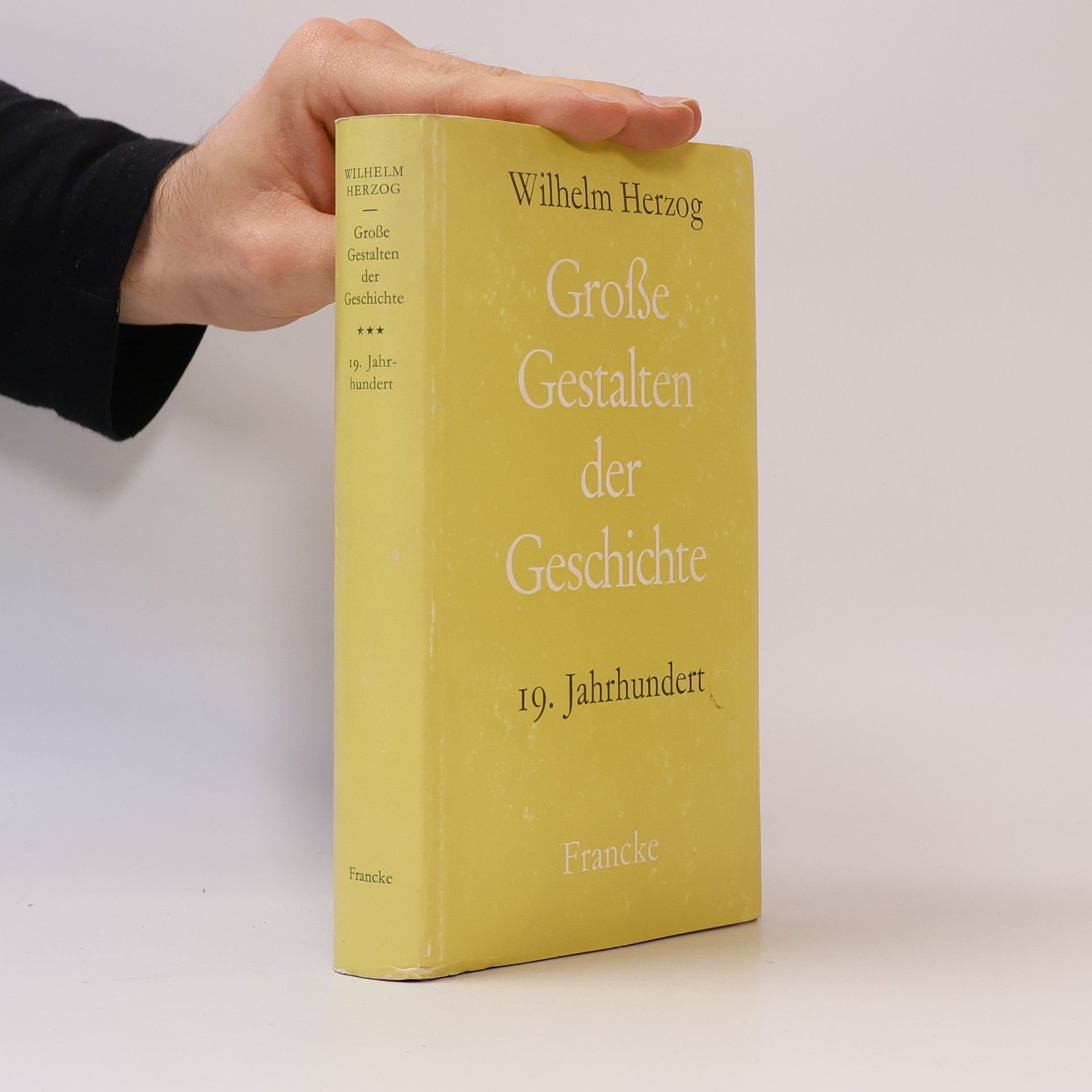 Wilhelm Herzog Grosse Gestalten der Geschichte. 19. Jahrhundert