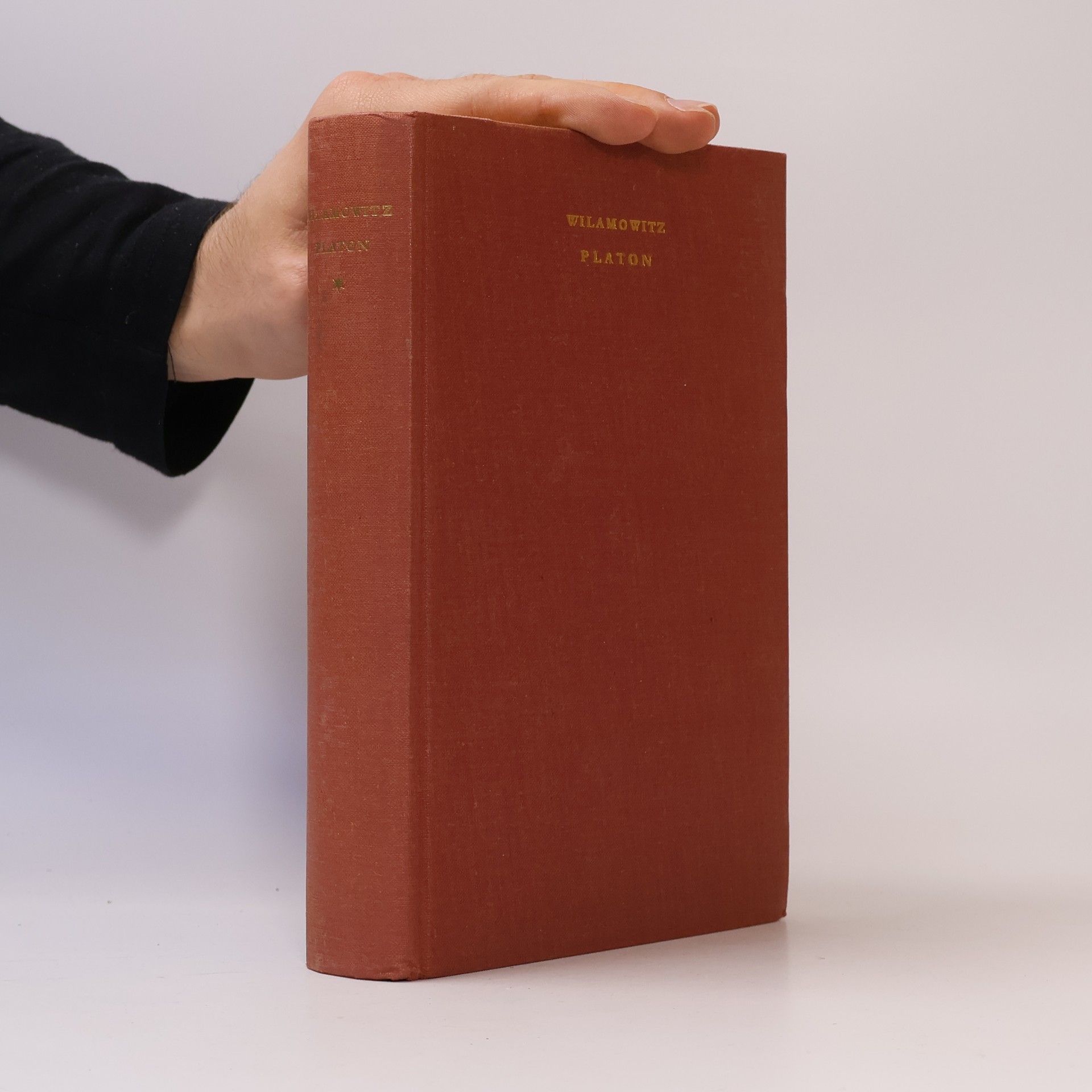 Ulrich von Wilamowitz-Moellendorff Platon I.