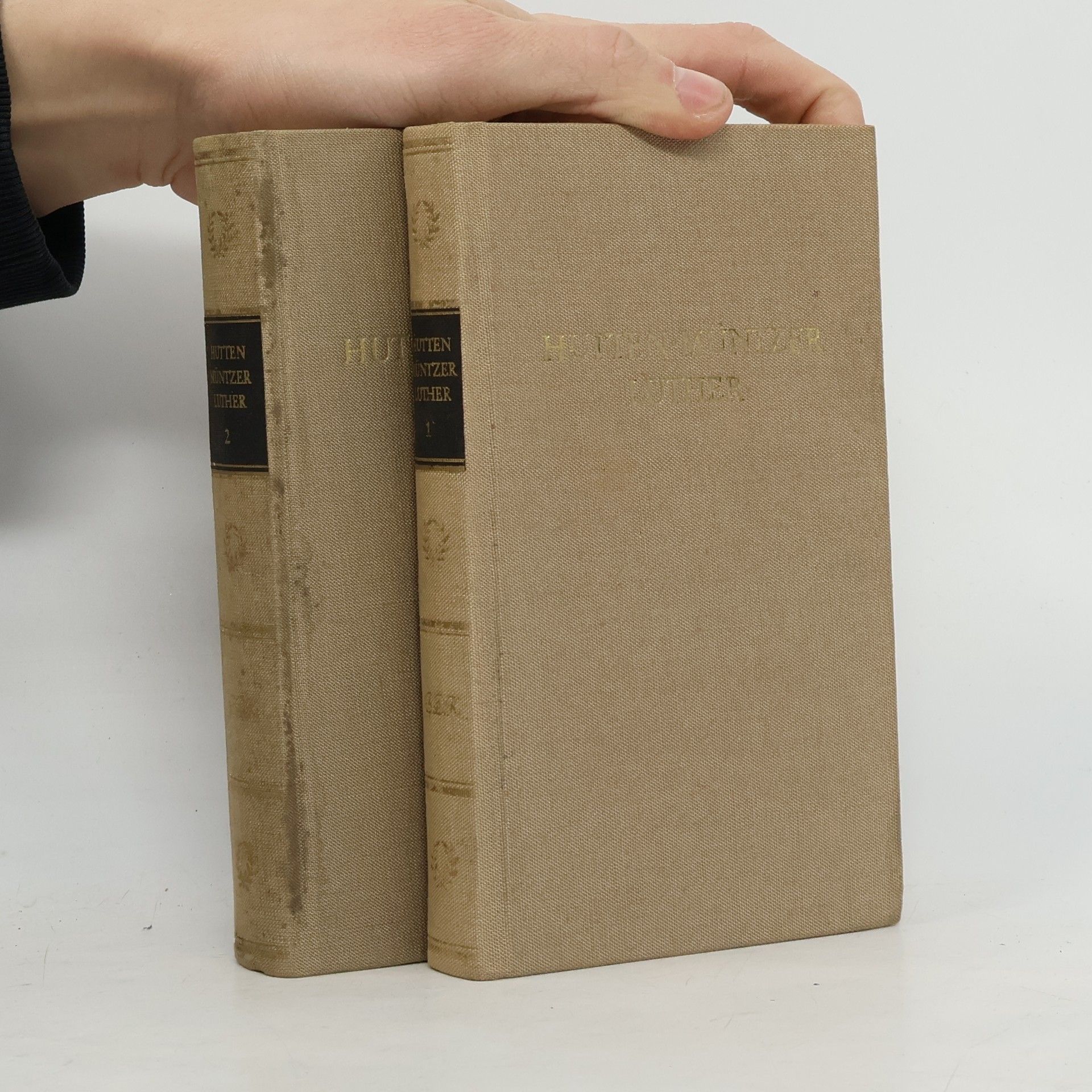 Kolektiv autorů Hutten, Müntzer, Luther 1-2