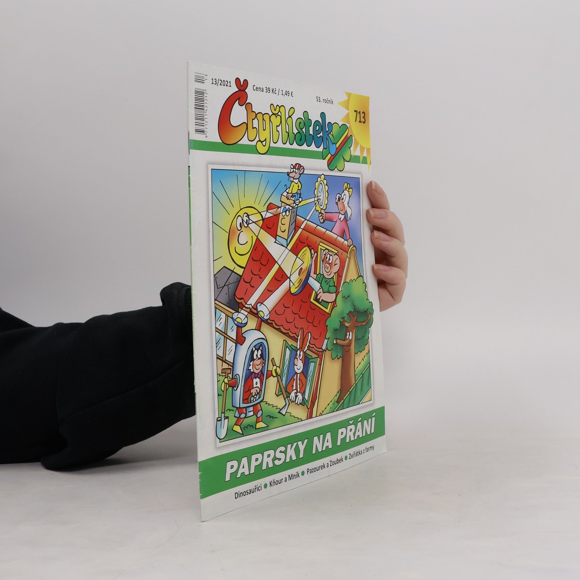 Various authors Čtyřlístek 713. 13/2021. Paprsky na přání