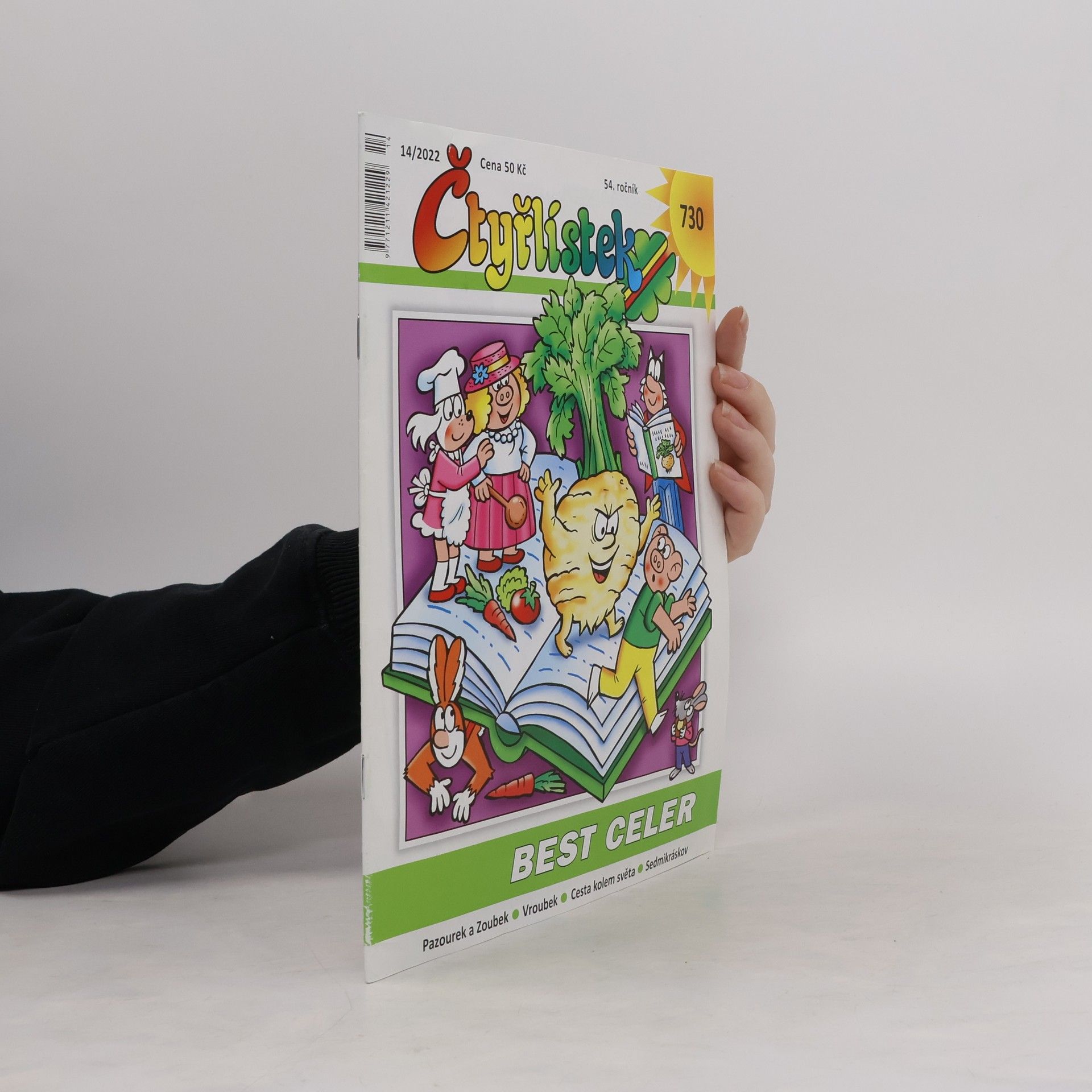 Autorenkollektiv Čtyřlístek 14/2022. 730. Best celer