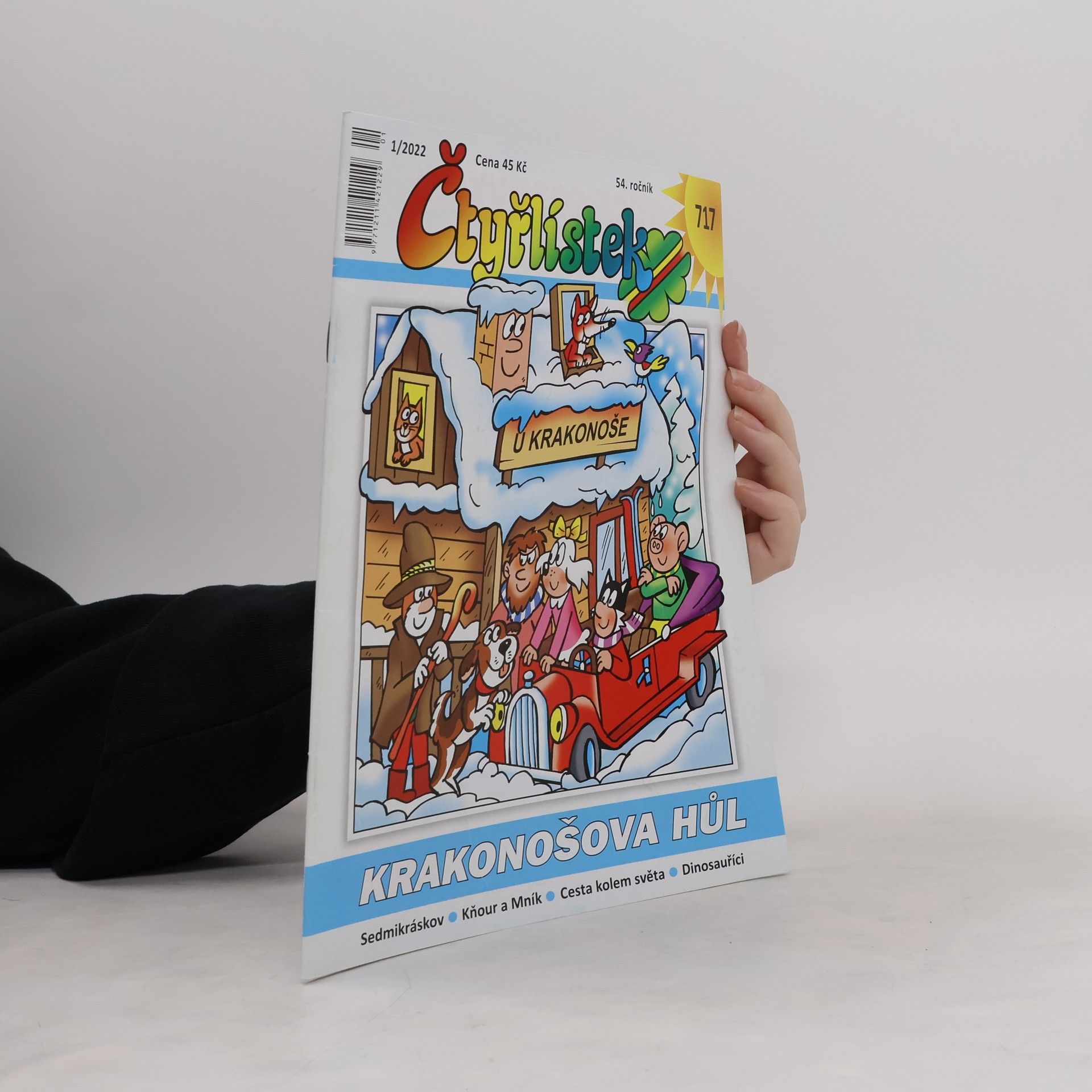 Kolektív autorov Čtyřlístek 1/2022 717. Krakonošova hůl