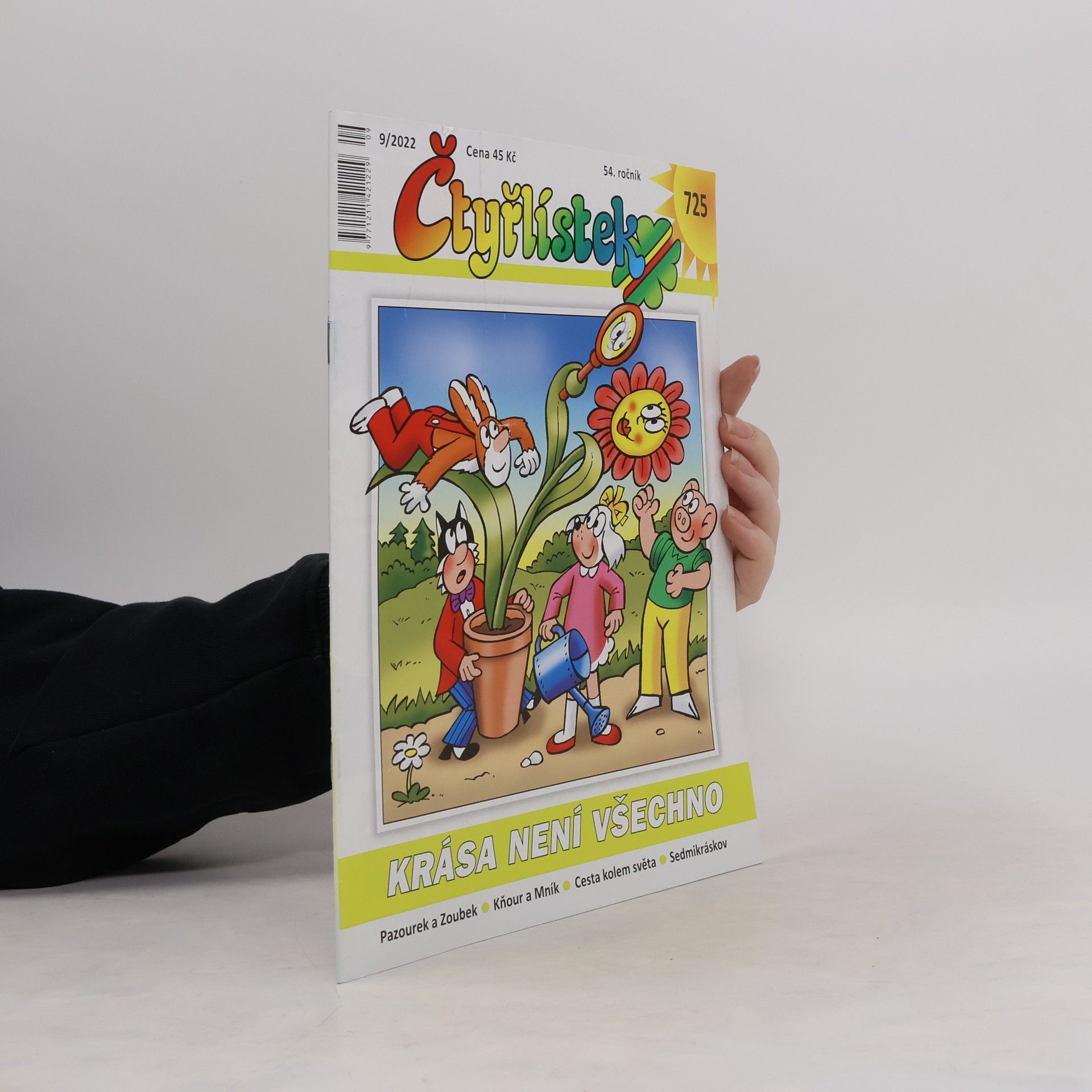 Various authors Čtyřlístek 9/2022, 725. Krása není všechno