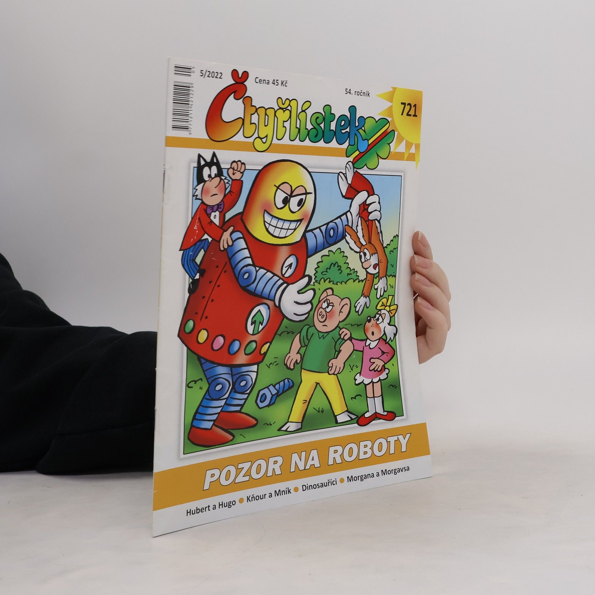 Autorenkollektiv Čtyřlístek 5/2022 721. Pozor na roboty