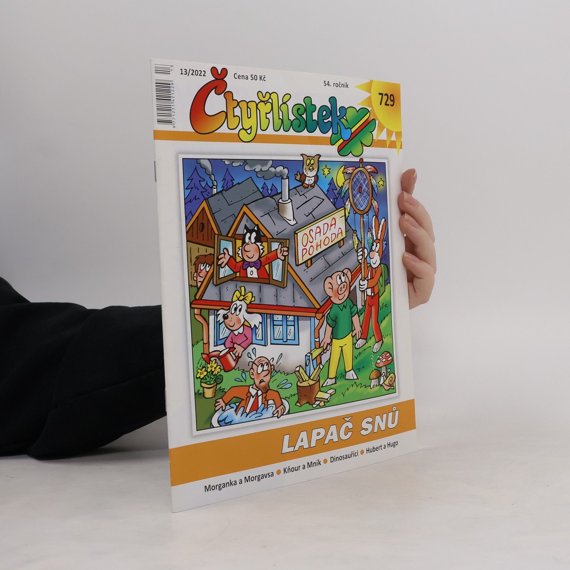 Kolektív autorov Čtyřlístek 729. 13/2022. Lapač snů