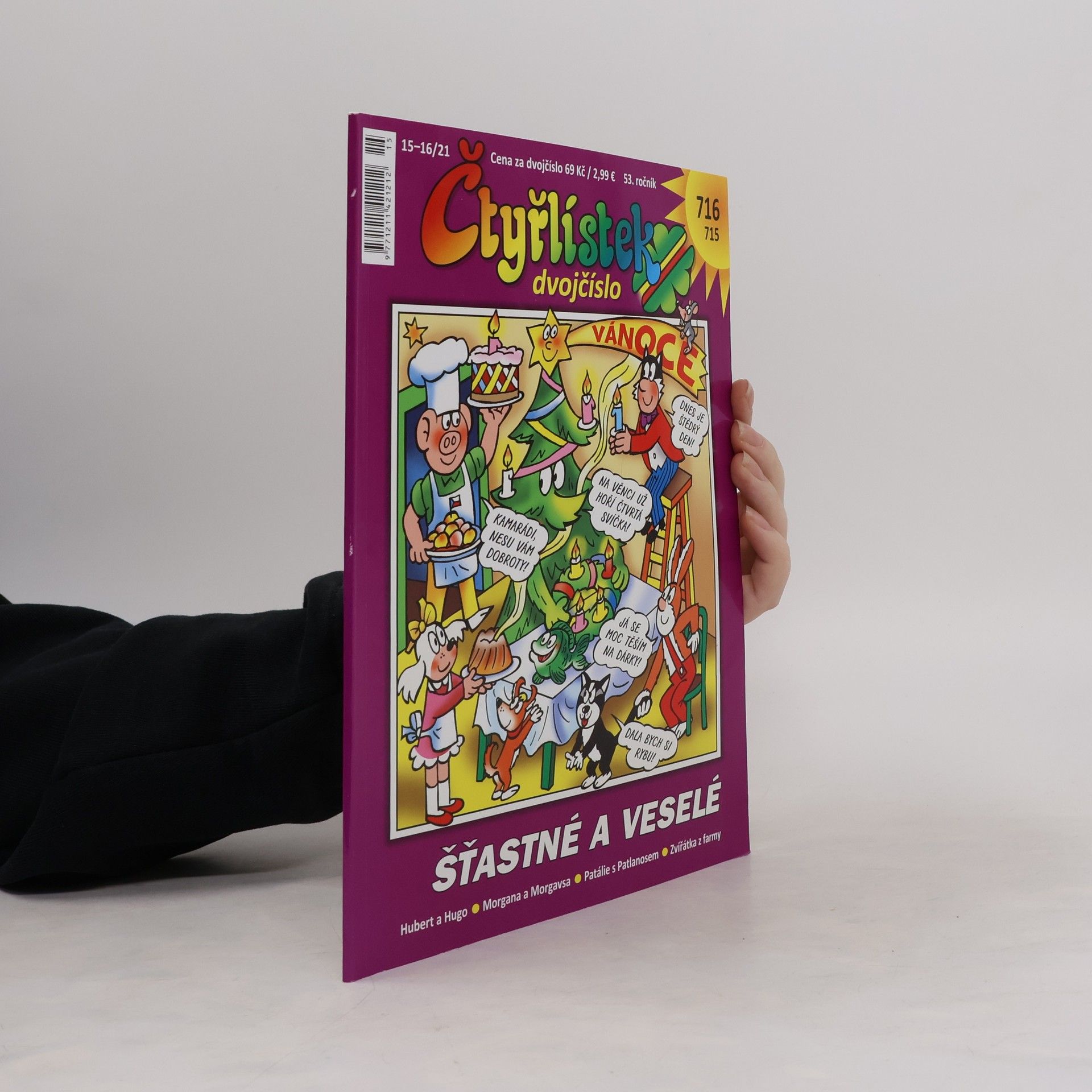 Autorenkollektiv Čtyřlístek dvojčíslo 15-16/21