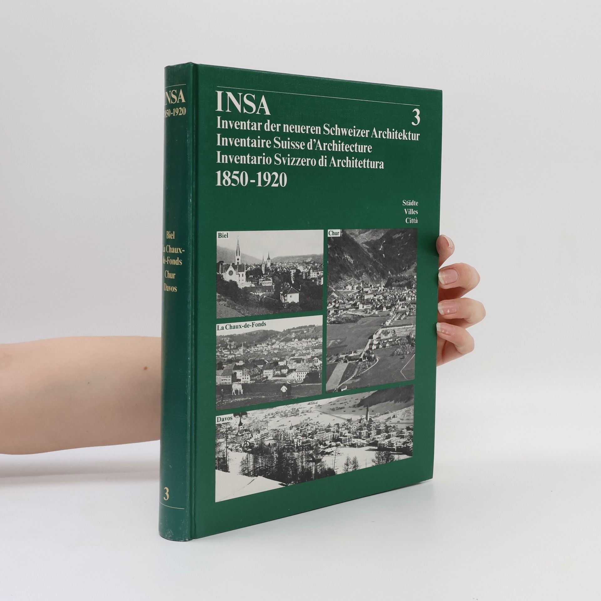 INSA, Inventar der neueren Schweizer Architektur, 1850-1920