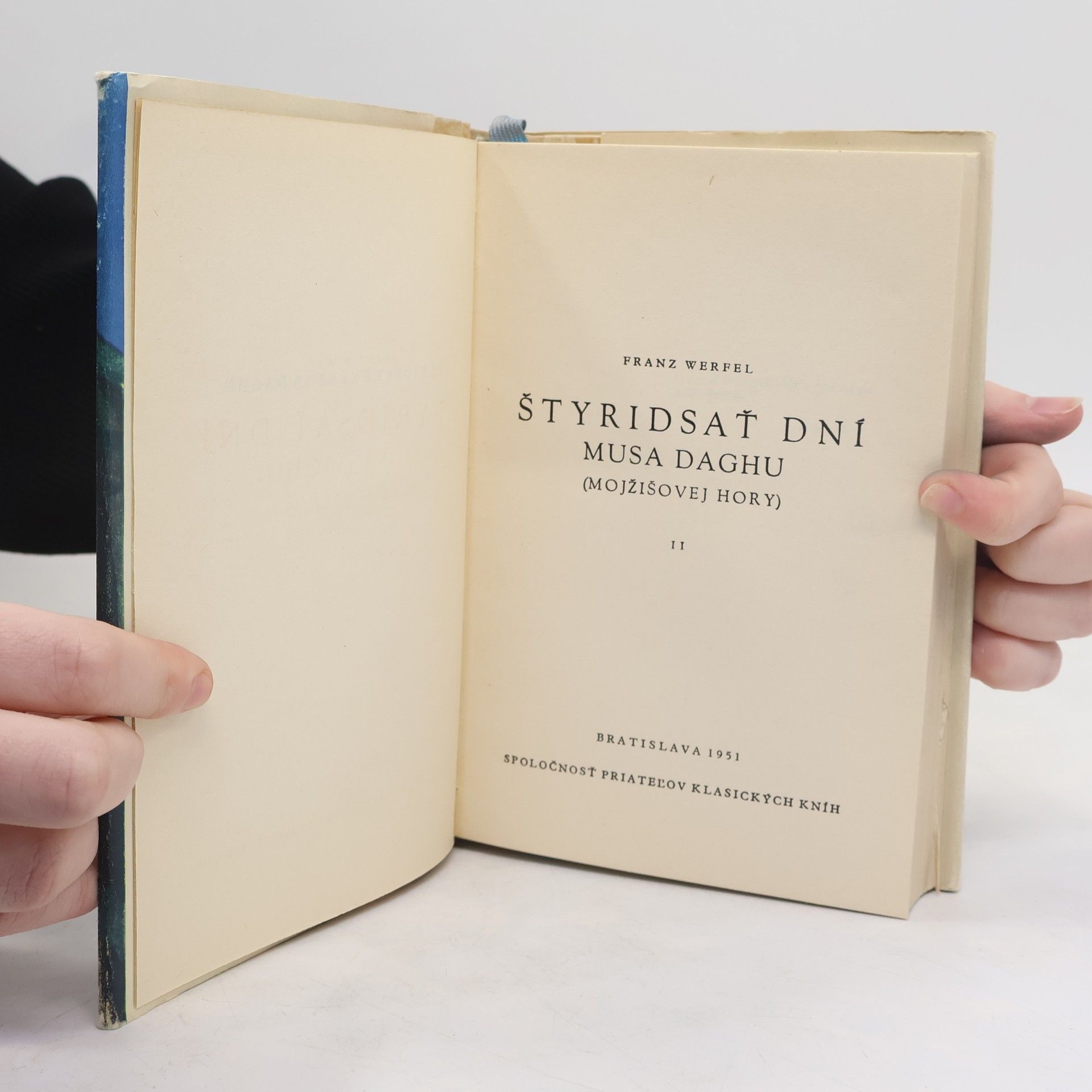Franz Werfel Štyridsať dní Musa Daghu 1