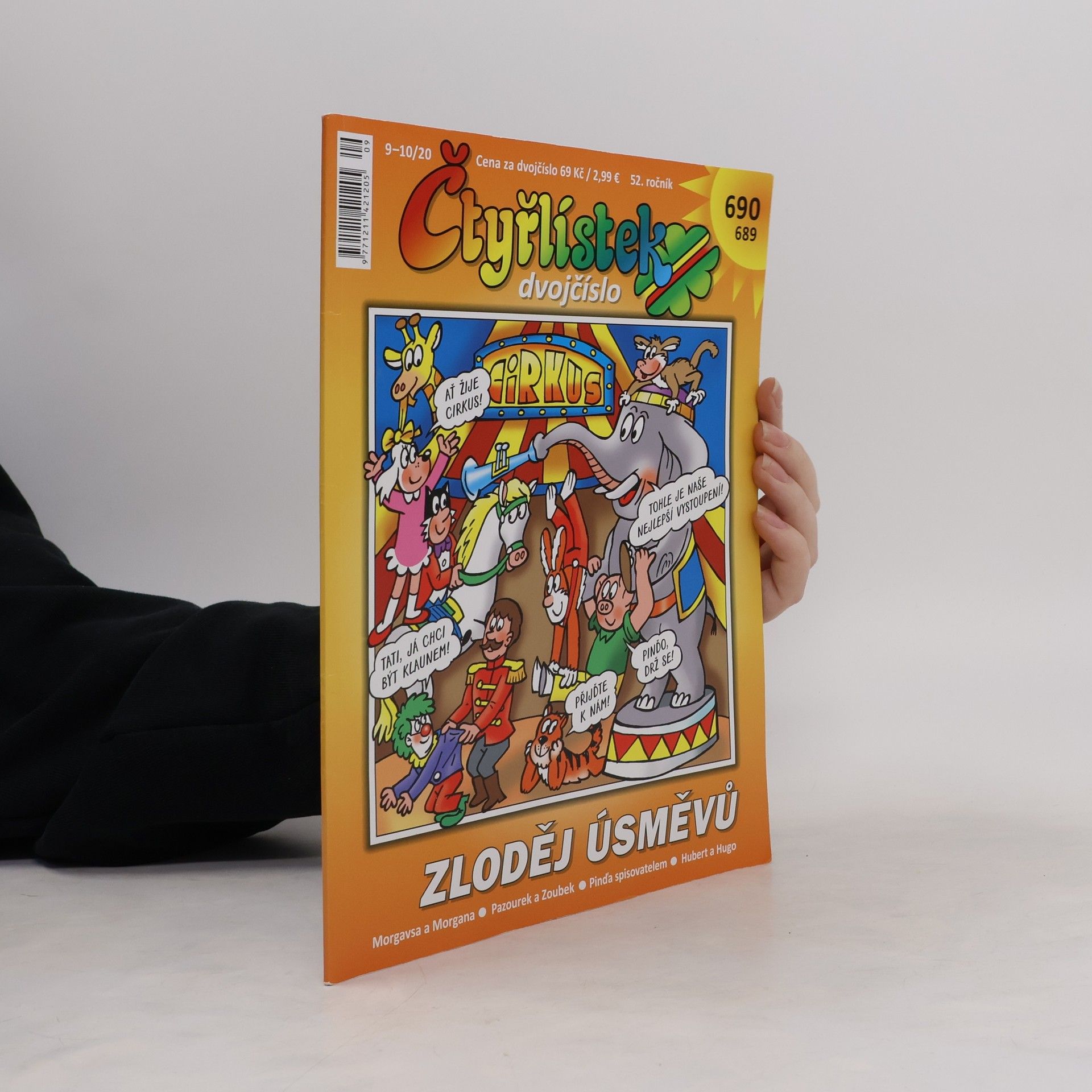 Autorenkollektiv Čtyřlístek 689-690, 9-10/2020