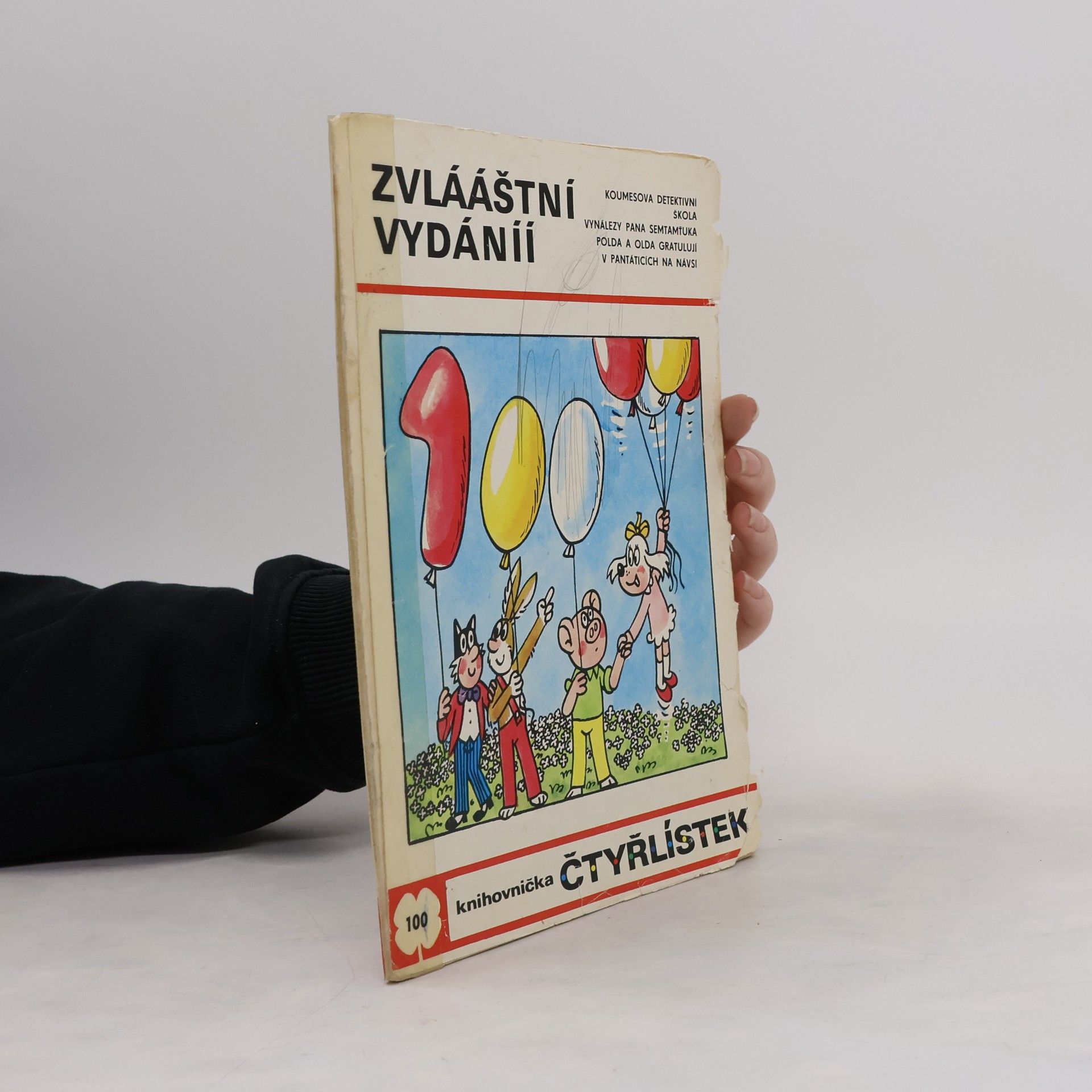 Jaroslav Němeček Čtyřlístek 100. Zvlááštní vydáníí