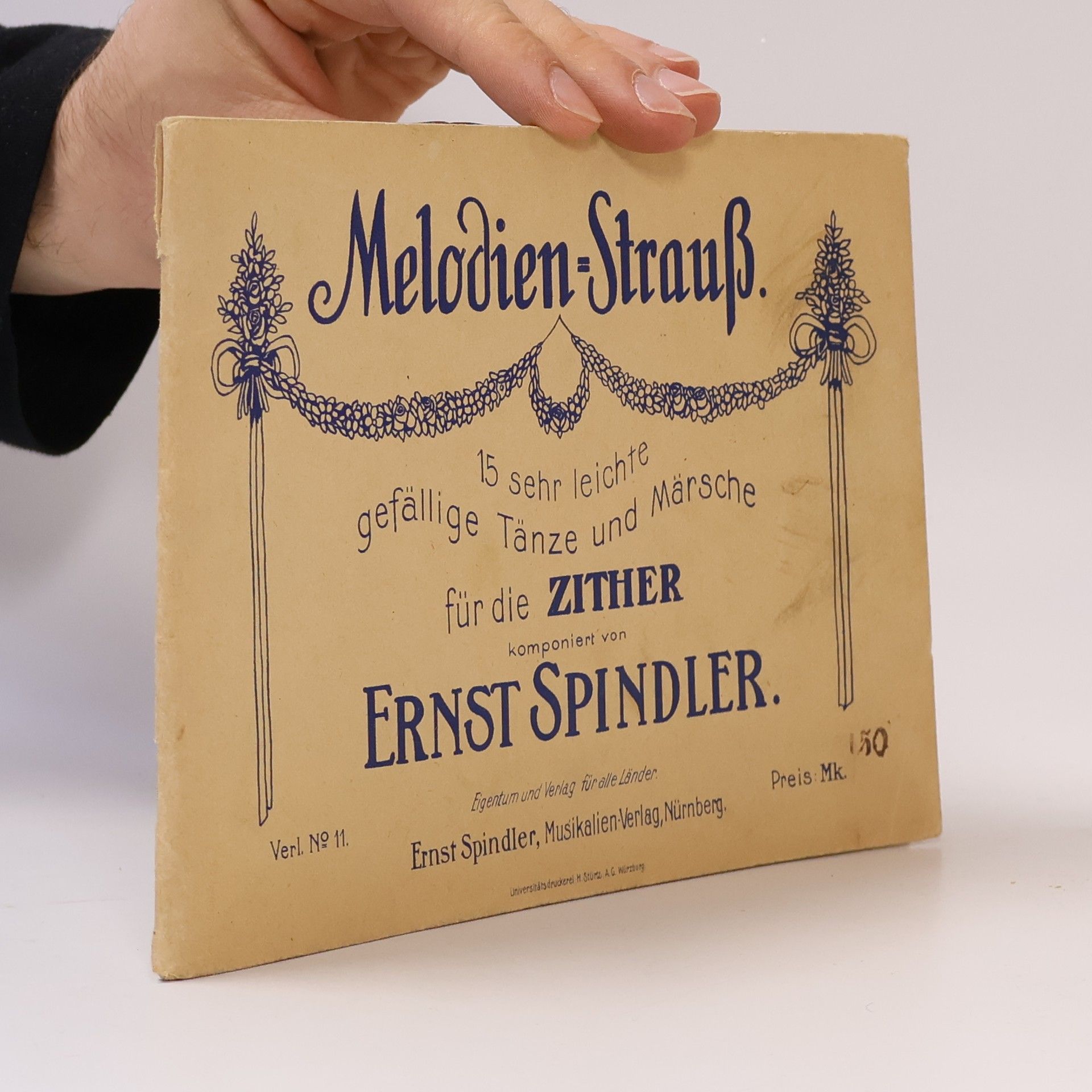 Ernst Spindler Melodien-Strauß