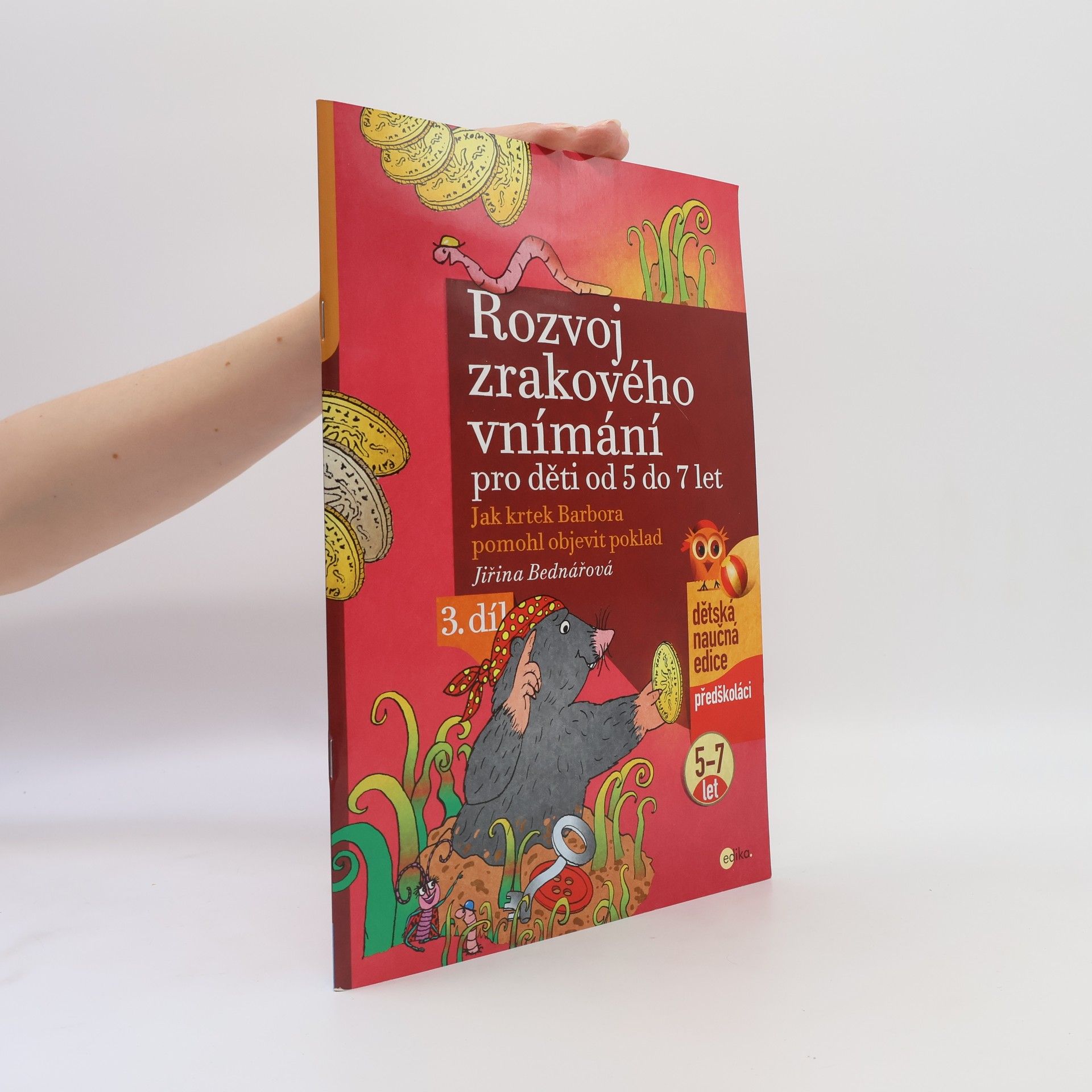 Rozvoj zrakového vnímání 3. Jak krtek Barbora pomohl objevit poklad