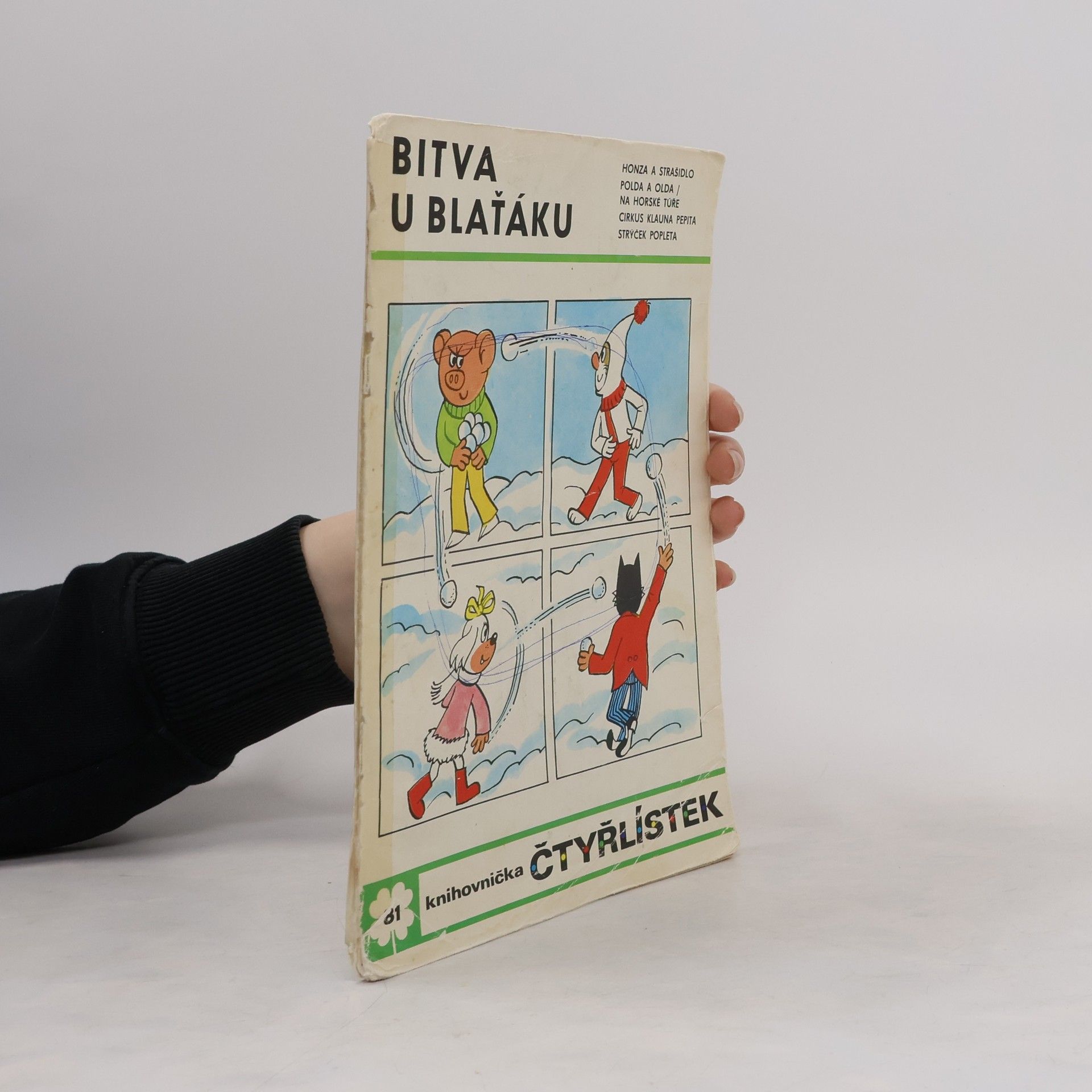 Ljuba Štíplová Čtyřlístek 81. Bitva u Blaťáku