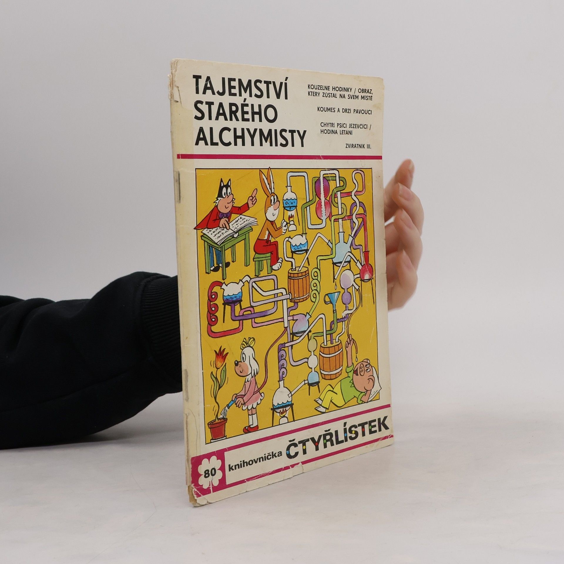 Ljuba Štíplová Čtyřlístek 80. Tajemství starého alchymisty