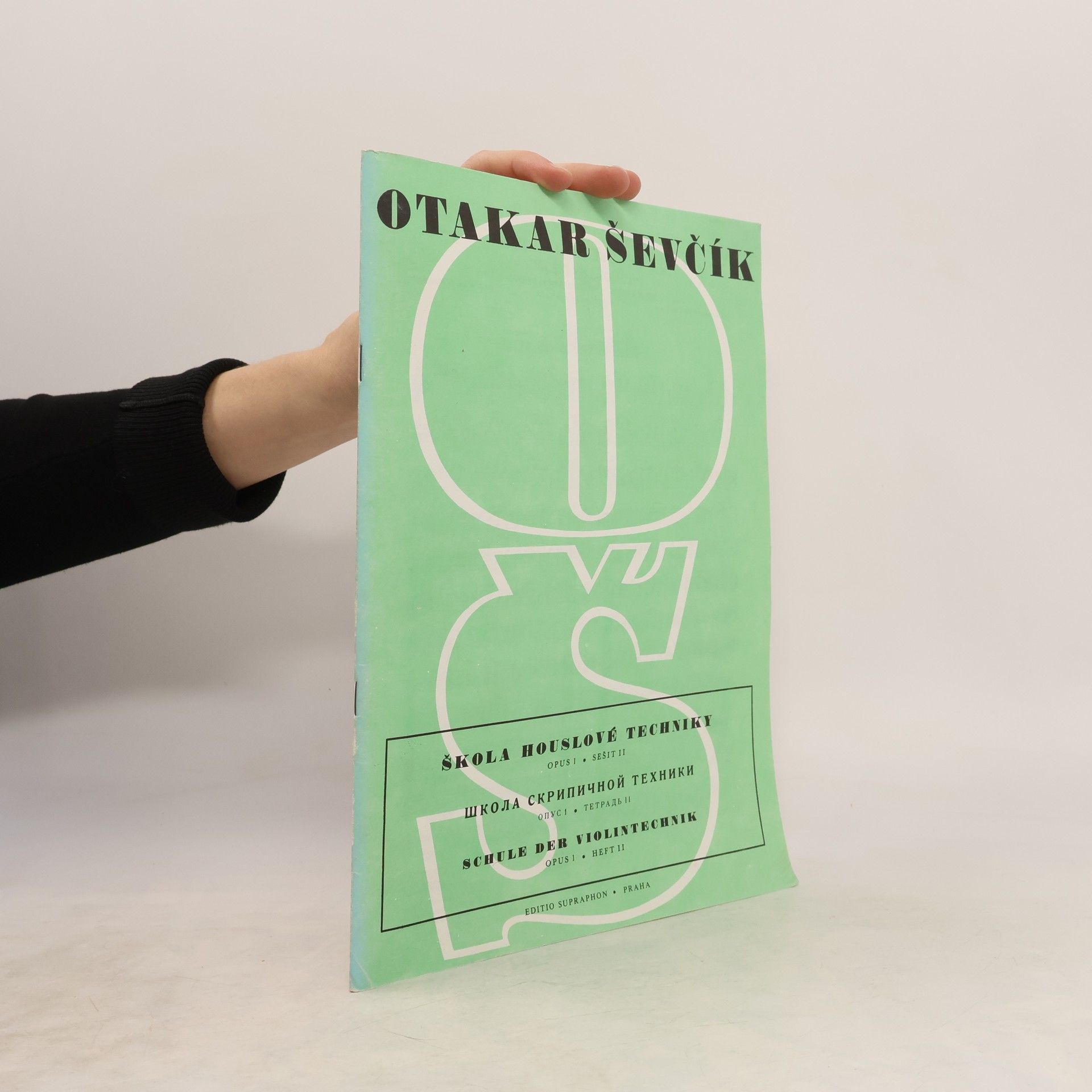 Otakr Ševčík Škola houslové techniky opus 1, sešit 11