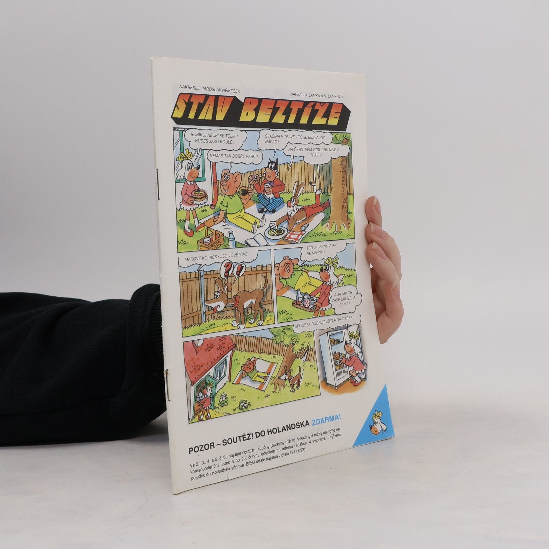 Collectif d'auteurs Čtyřlístek 195. 5/1992. Stav beztíže