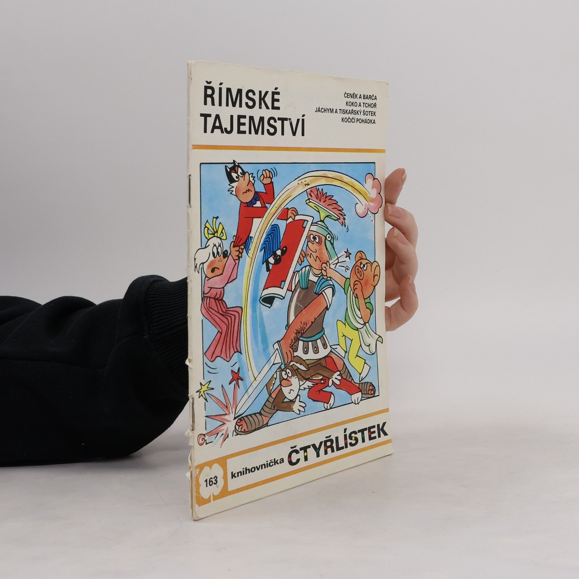 Jaroslav Němeček Čtyřlístek 163. Římské tajemství