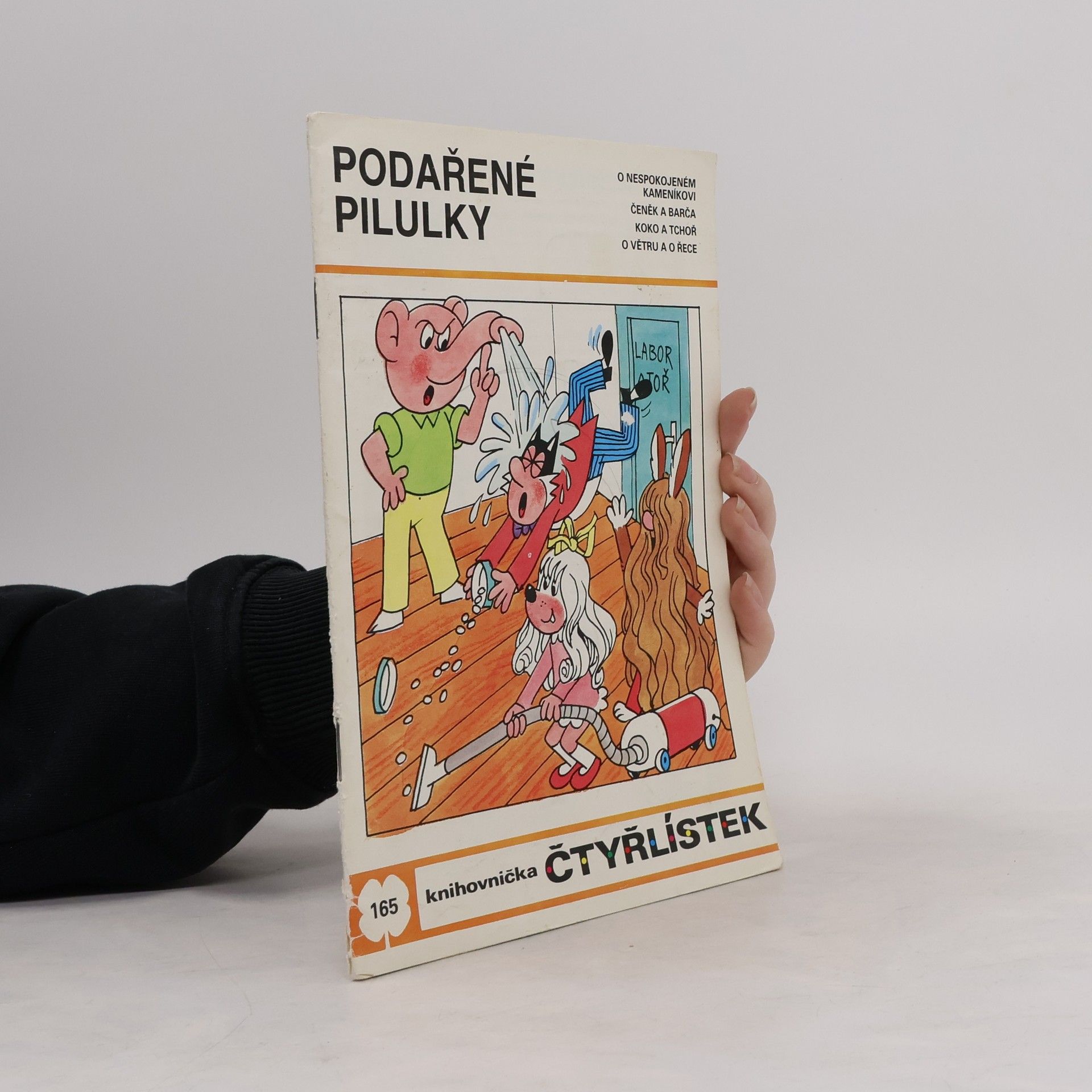 Jaroslav Němeček Čtyřlístek 165. Podařené pilulky