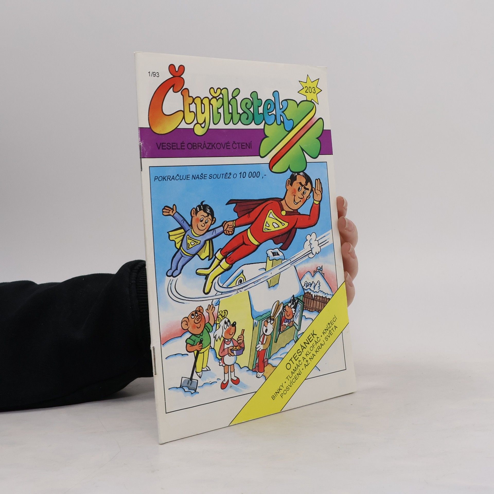 Collectif d'auteurs Čtyřlístek 203. 1/1993. Otesánek