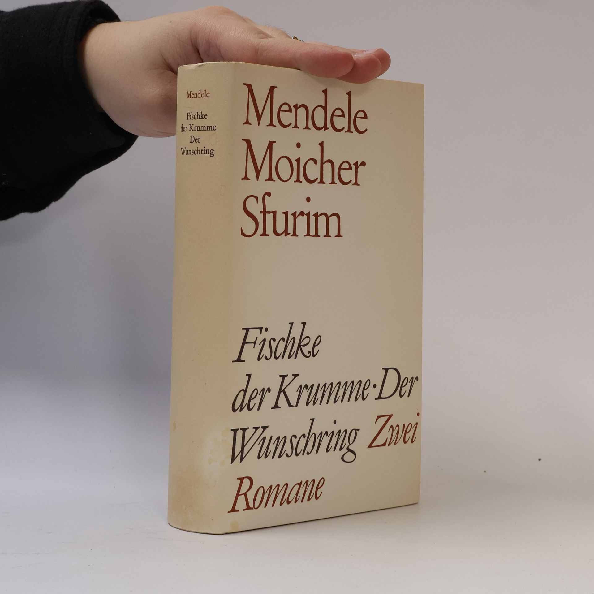 Mendele Mokher Sefarim Fischke der Krumme Der Wunschring