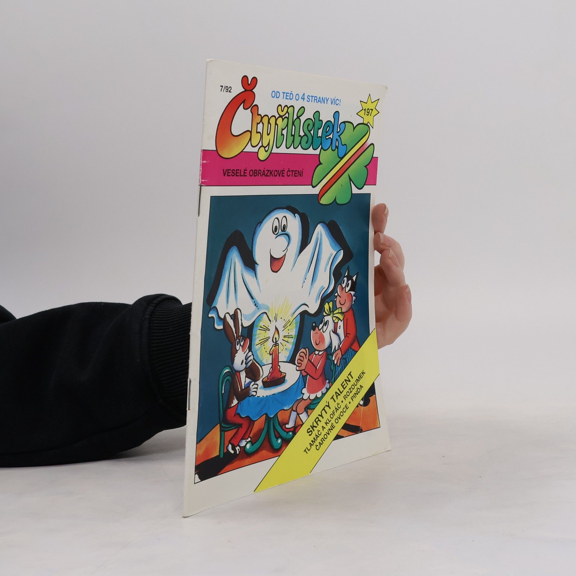 Autorenkollektiv Čtyřlístek 197. 7/1992. Skrytý talent