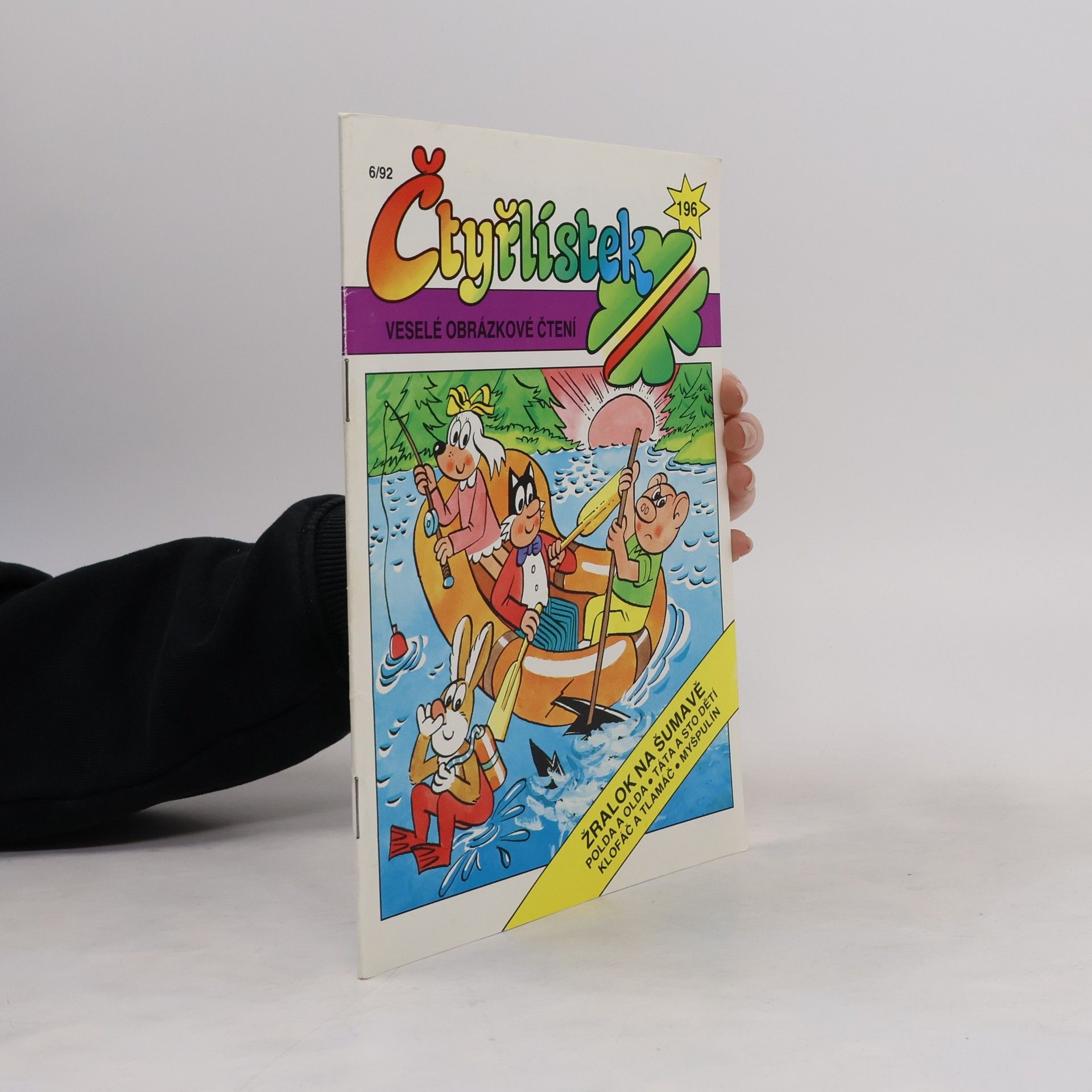 Autorenkollektiv Čtyřlístek 196. 6/1992