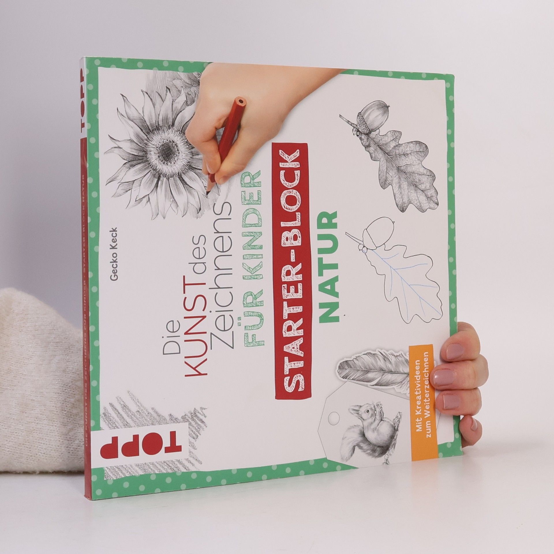 Gecko Keck Die Kunst des Zeichnens für Kinder Starter-Block - Natur