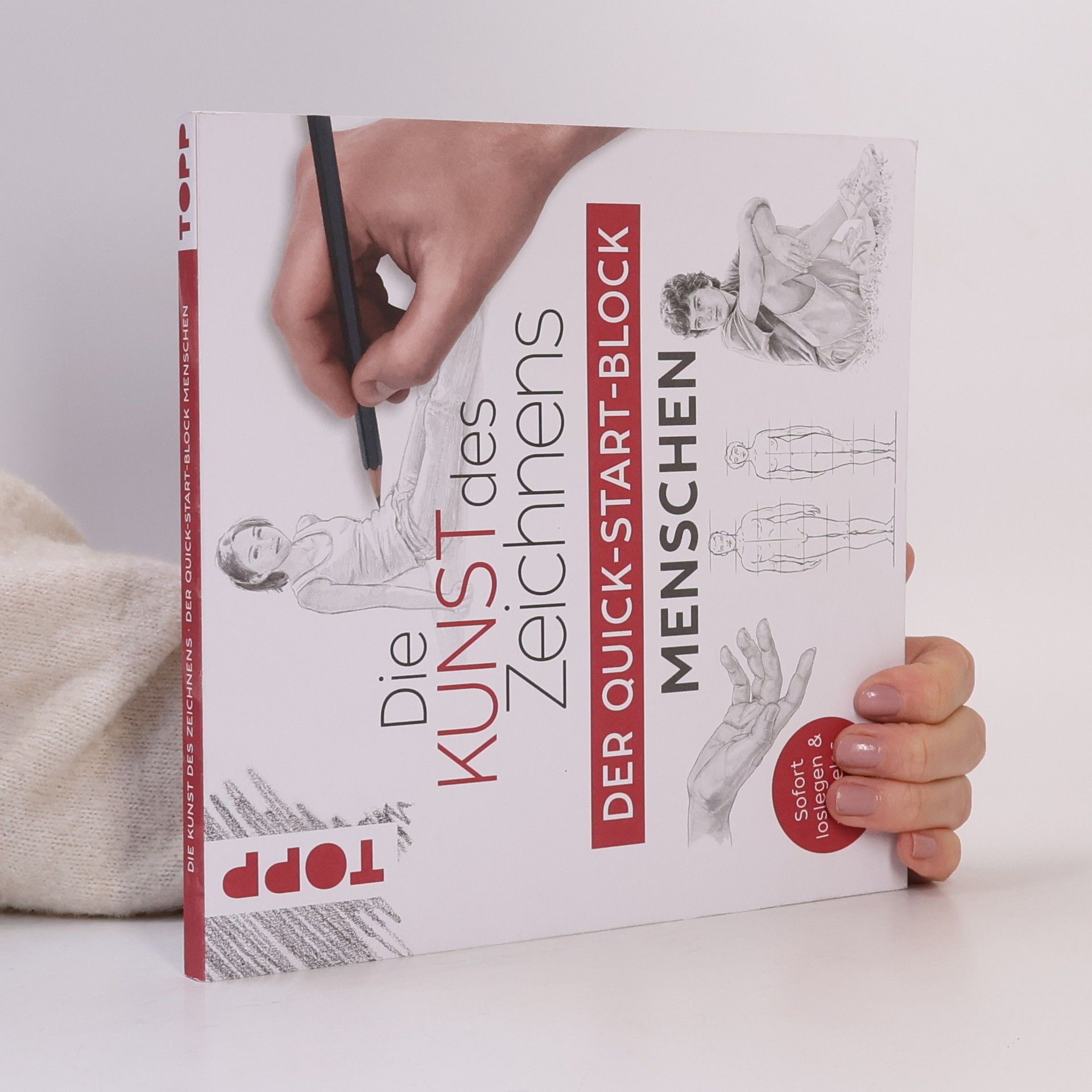 Die Kunst des Zeichnens Menschen. Der Quick-Start-Block