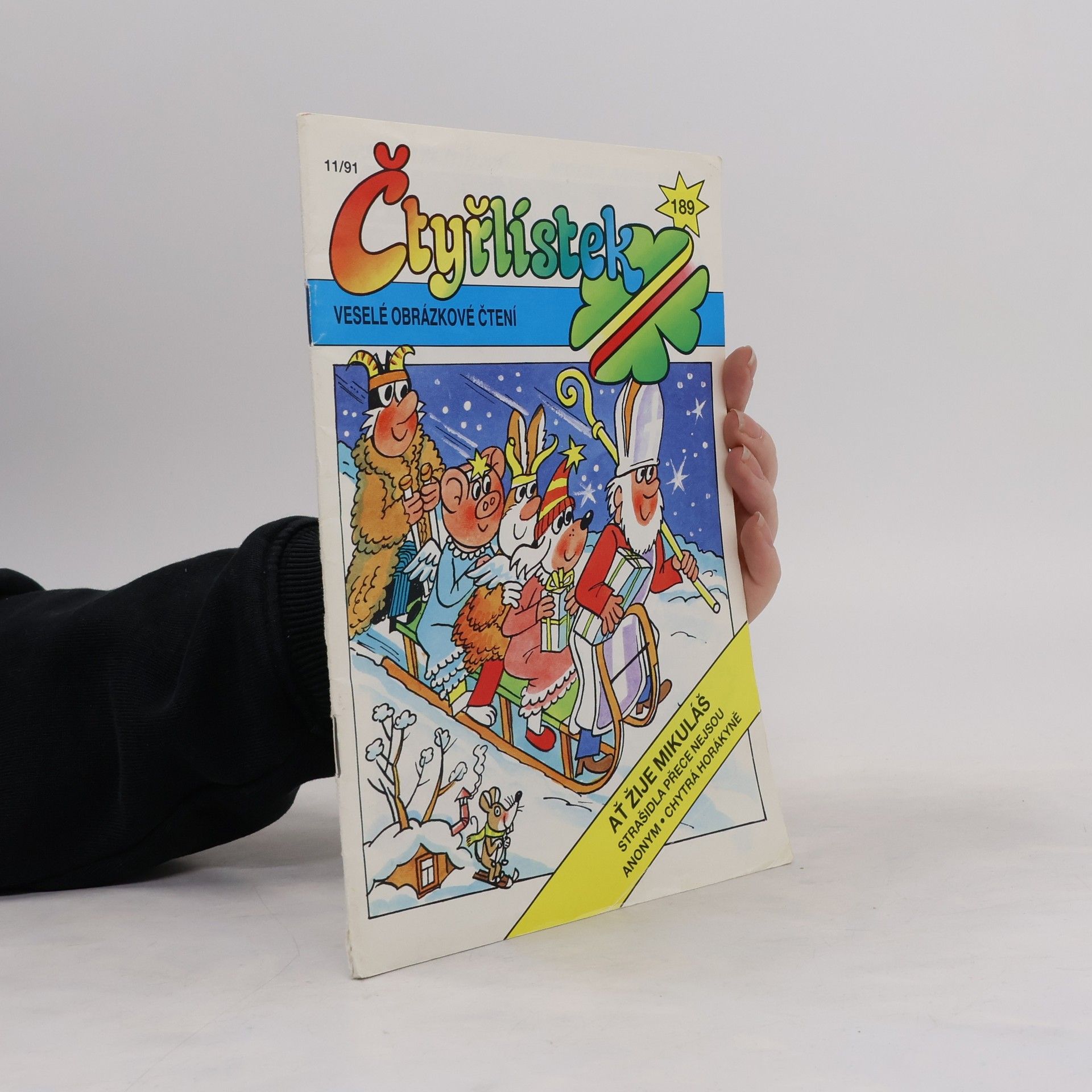 Kolektiv autorů Čtyřlístek 189. 11/1991