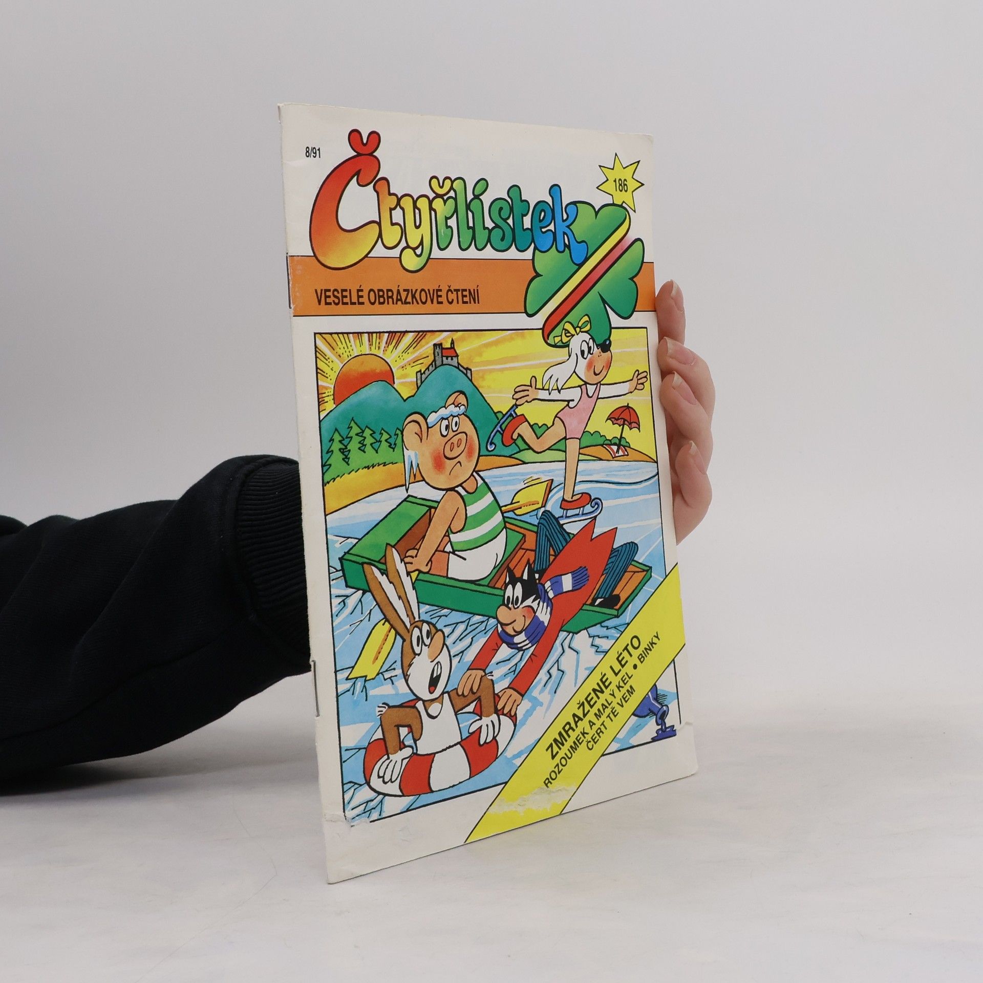 Autorenkollektiv Čtyřlístek 186, 8/1991